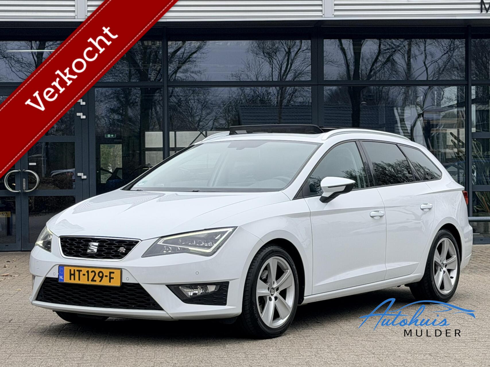 Seat Leon 1.4 EcoTSI FR Connect | Pano | 150PK | Led | Trekhaak 2016 - voorkant