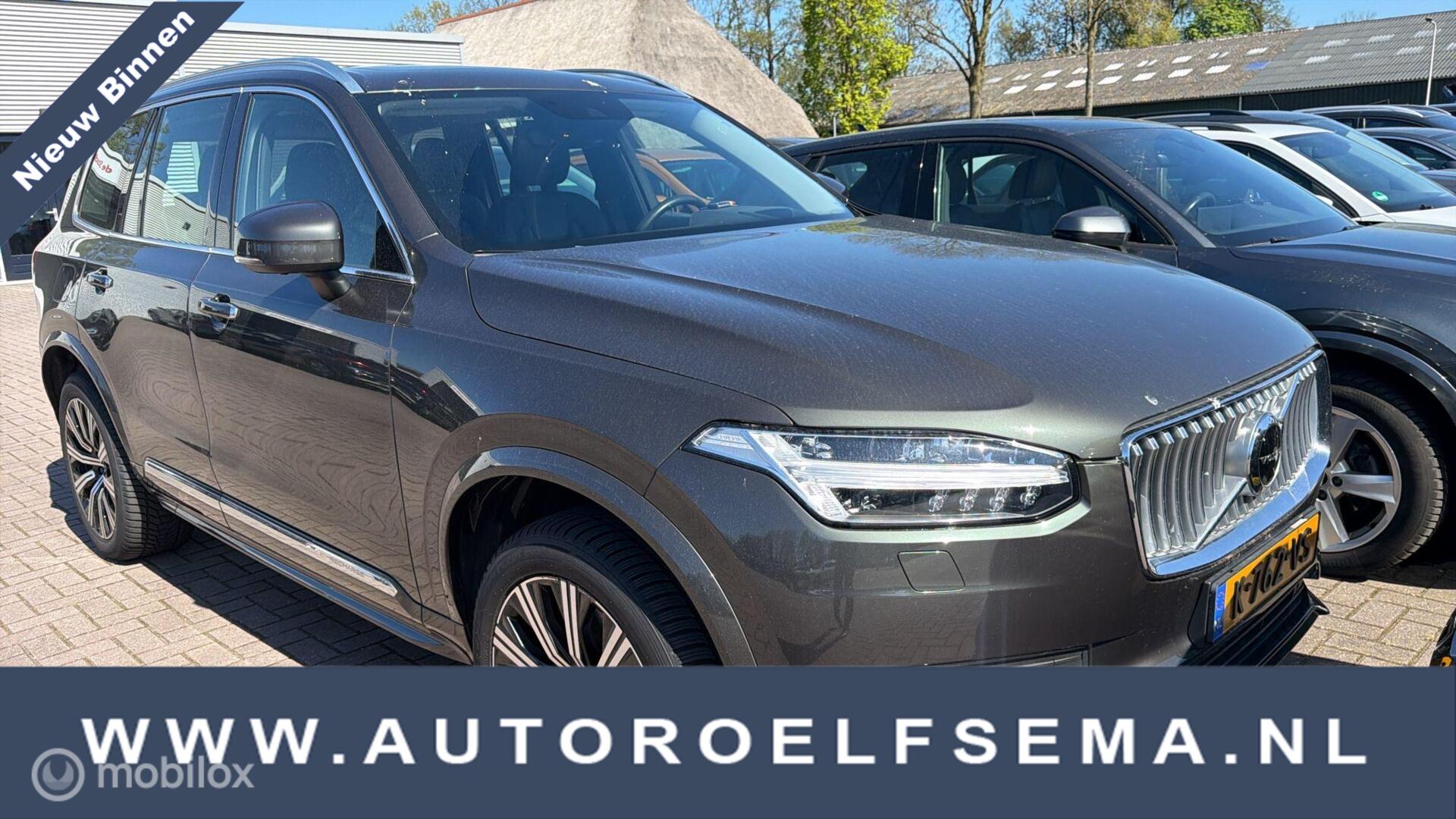 Volvo Xc90 2.0 T8 Recharge AWD Inscription |Head Up|Trekh|ACC\|Autopilot|Bomvol 2021 - voorkant