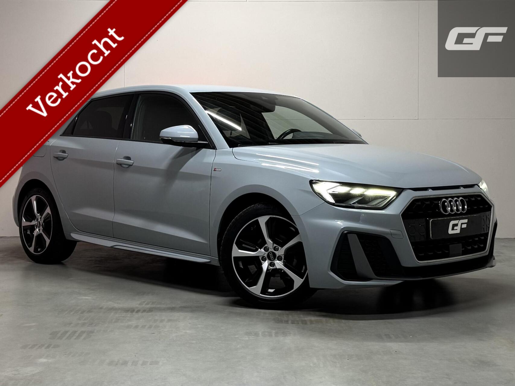 Audi A1 TFSI S-line Virtual Carplay PDC Cruise NAP 2021 - voorkant