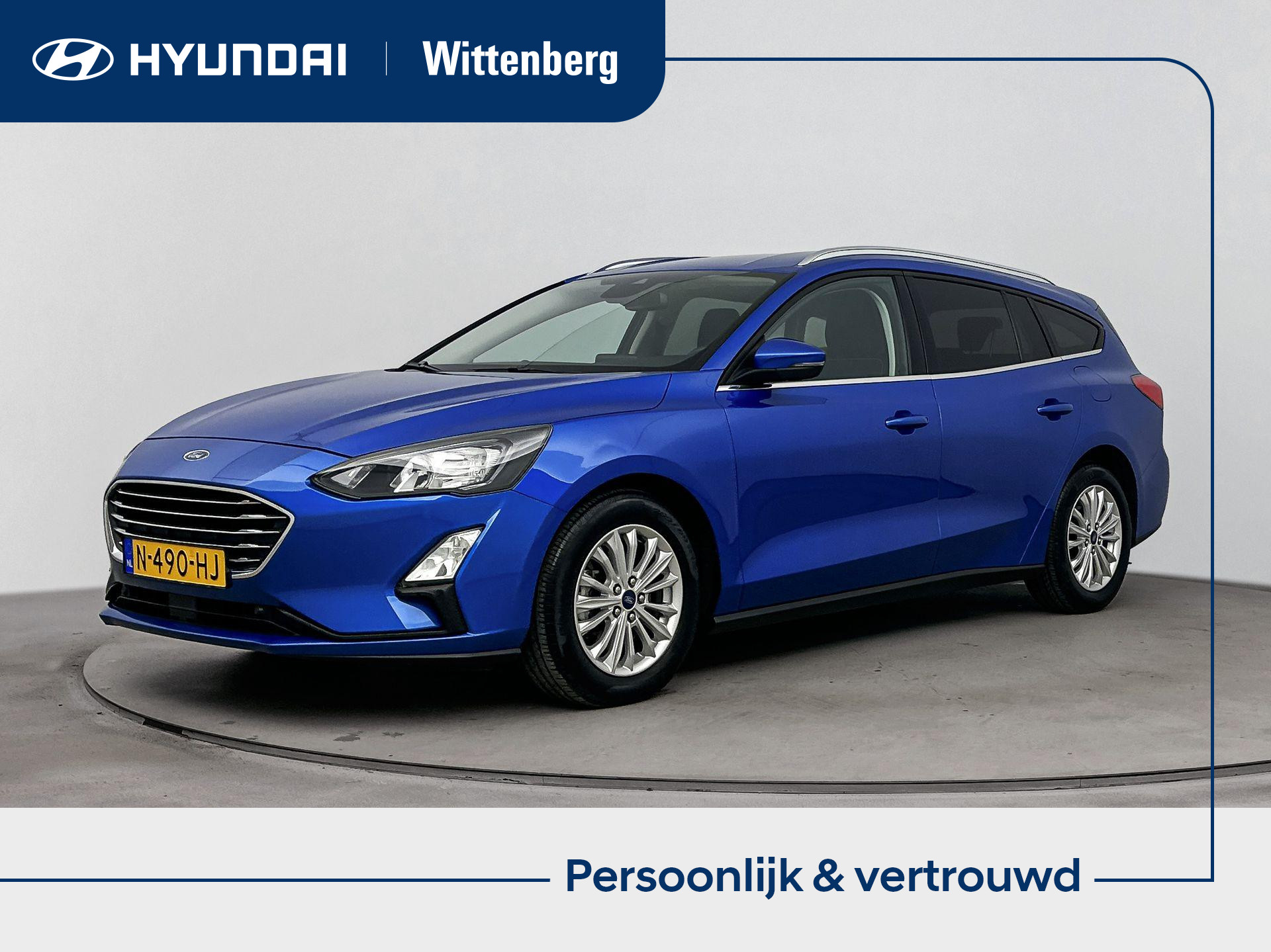 Ford Focus 1.0 EcoBoost Hybrid Titanium X Business 2021 - voorkant