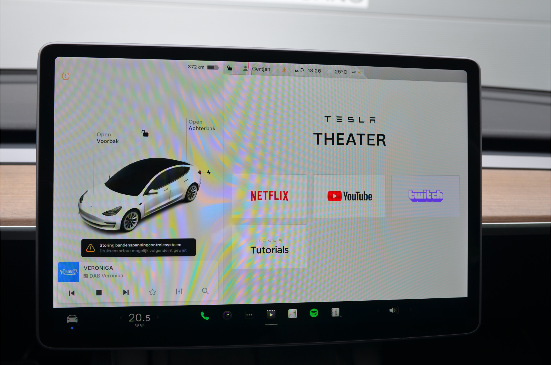 Foto van Tesla Model 3