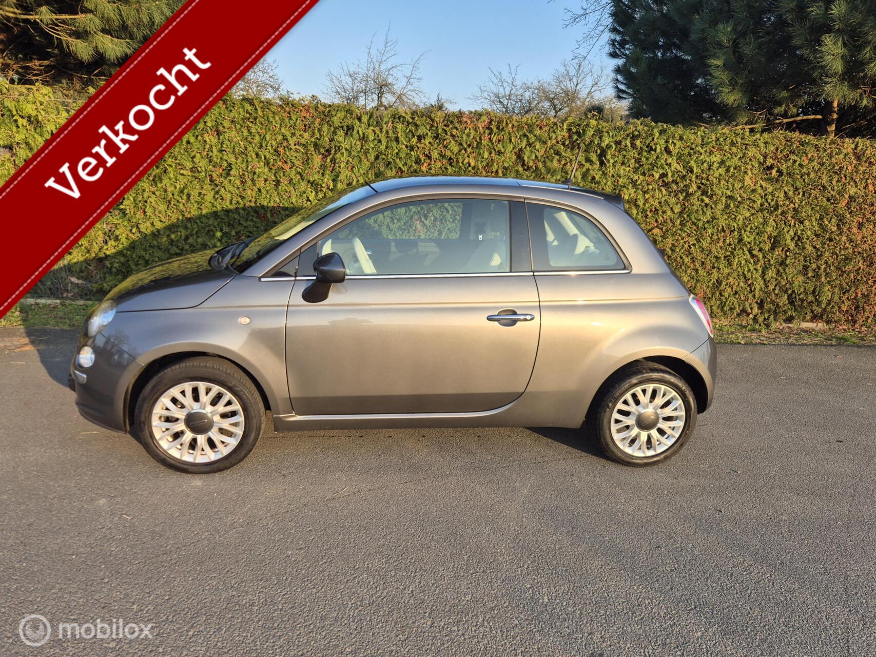 Fiat Fiat 500 1.2  Lounge Panoramadak Pdc Airco 2014 - voorkant