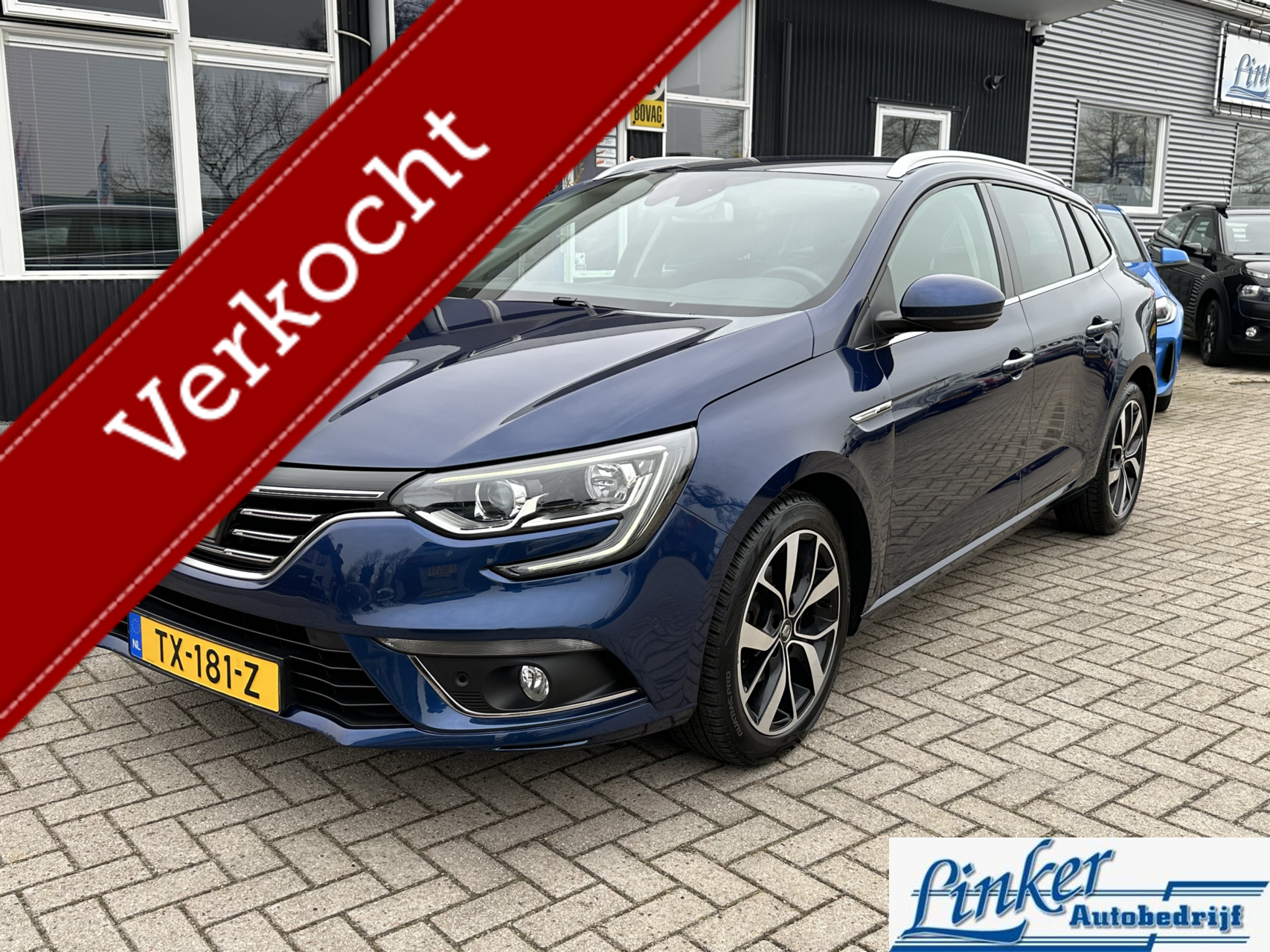 Renault Megane 1.3 TCe Bose - NL-AUTO TREKH CAMERA 2018 - voorkant