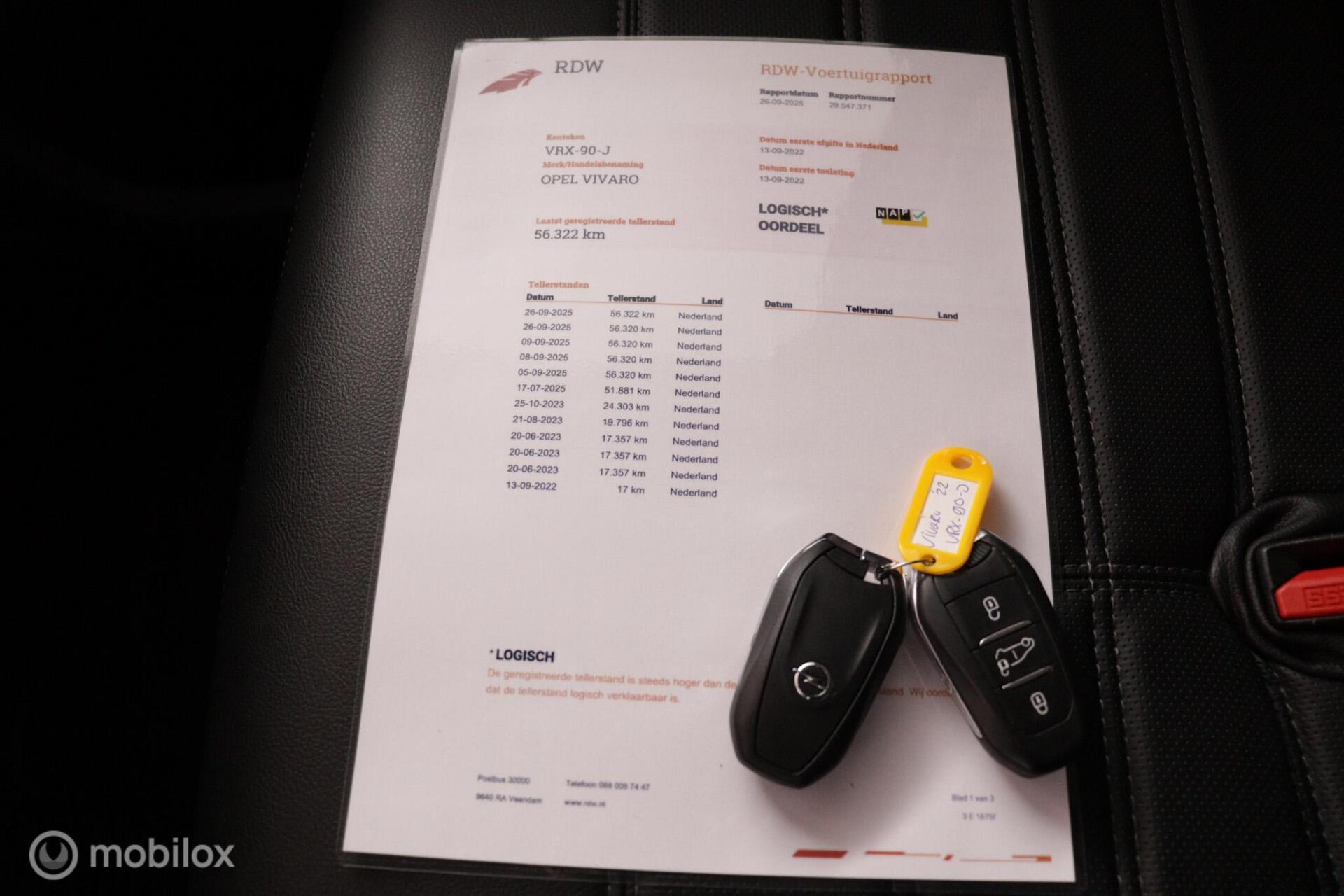 Foto van Opel Vivaro