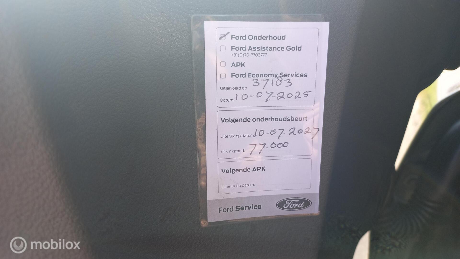 Foto van Ford Transit Custom