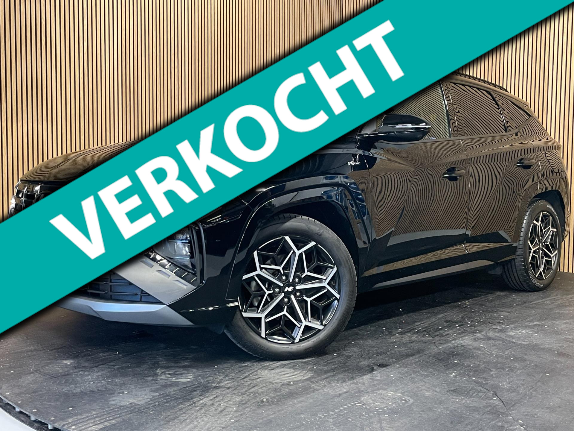 Hyundai Tucson 1.6 T-GDI HEV N Line Sky|FULL OPTION|PANORAMADAK|AFN.TREKH|ACC|KRELL|STOELVERW+VENT|STUURVERW.|360 CAMERA|NL-AUTO| 2021 - voorkant