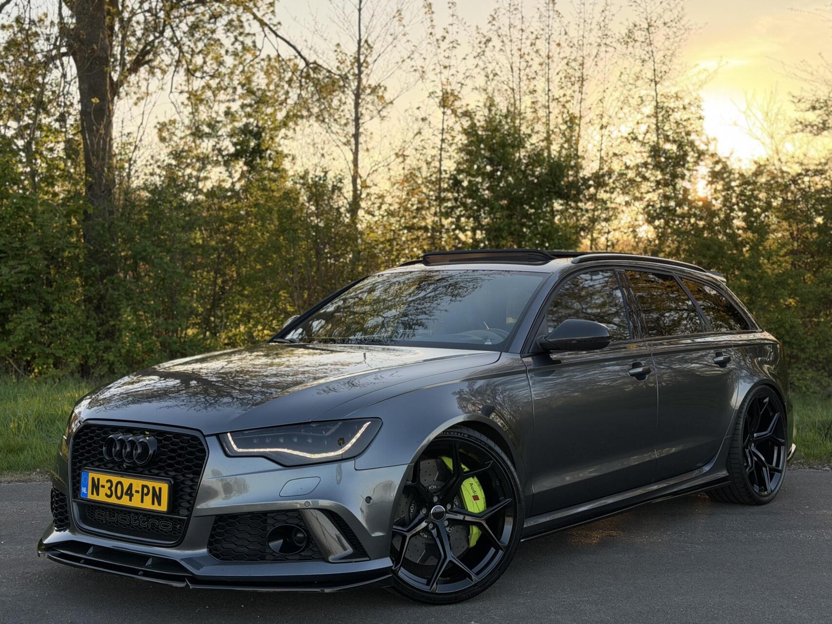 Audi RS 6 Avant 4.0 TFSI RS6 quattro Carbon/Keramische/600PK 2013 - voorkant