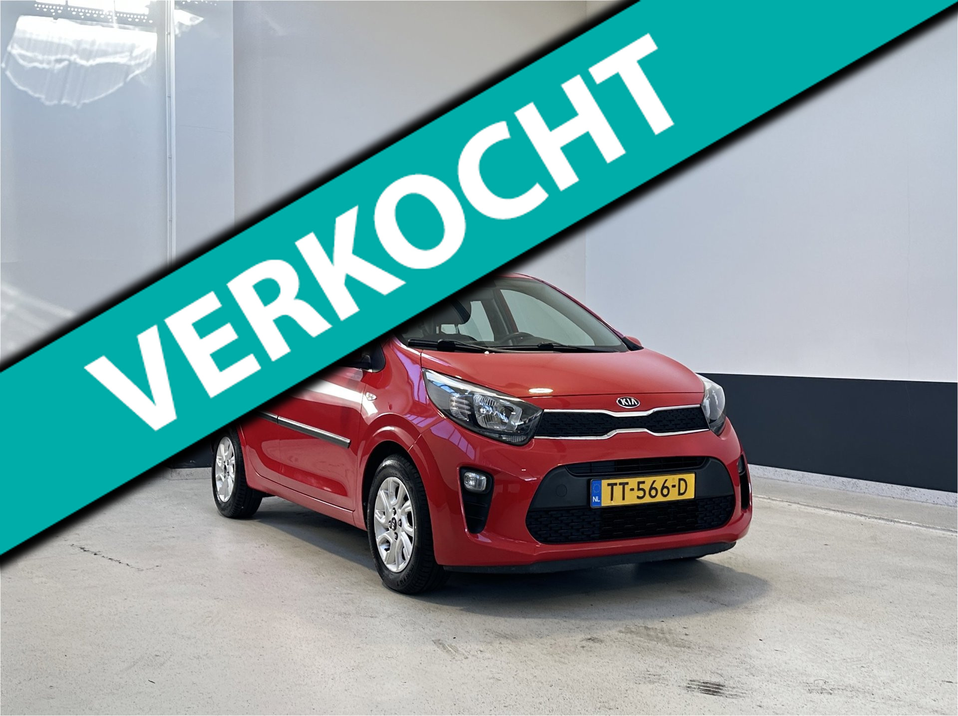 Kia Picanto 1.0 CVVT ComfortPlusLine Navigator | NL | Apple Carplay/ Android Auto| Camera | 2018 - voorkant