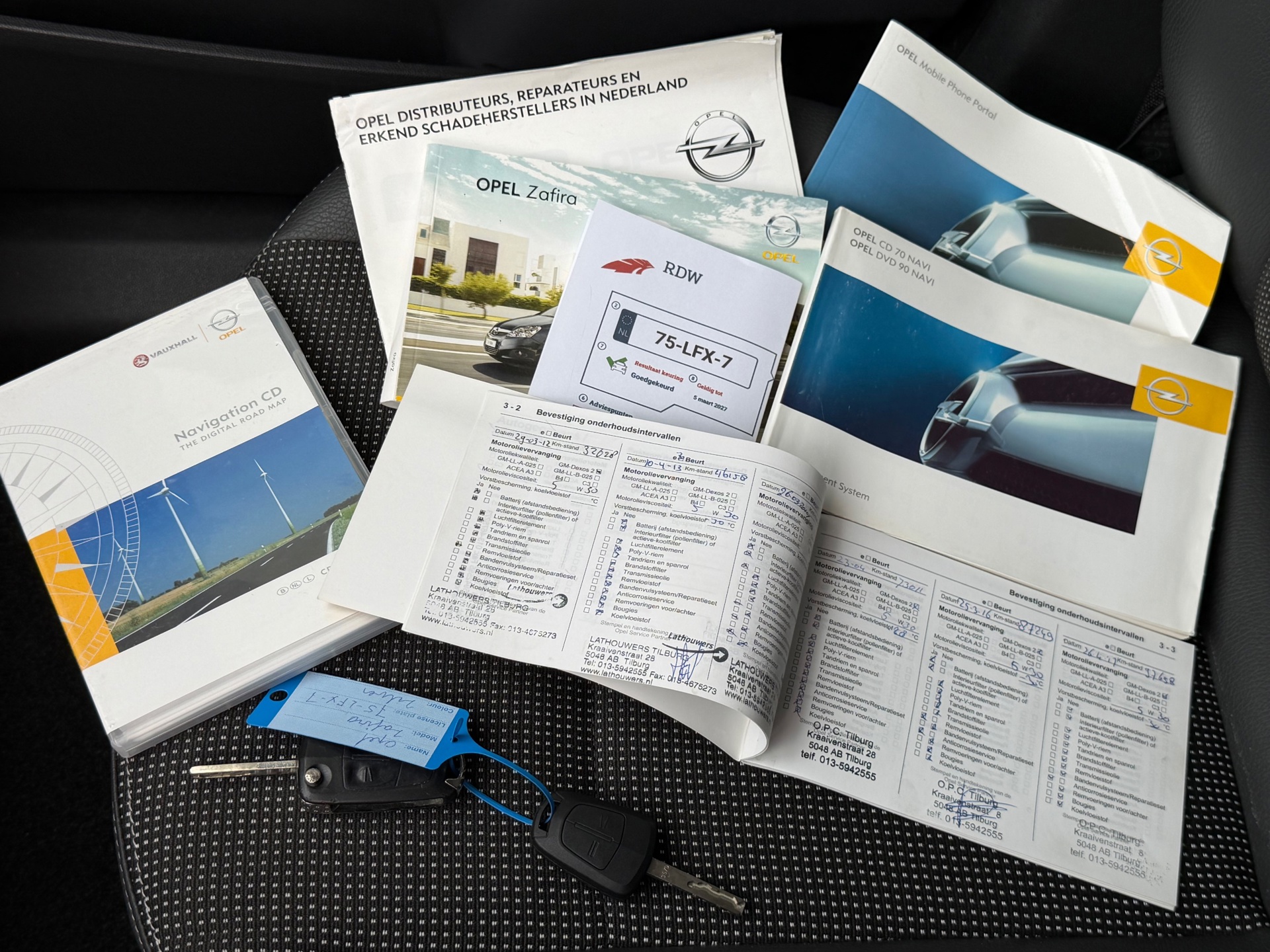 Foto van Opel Zafira