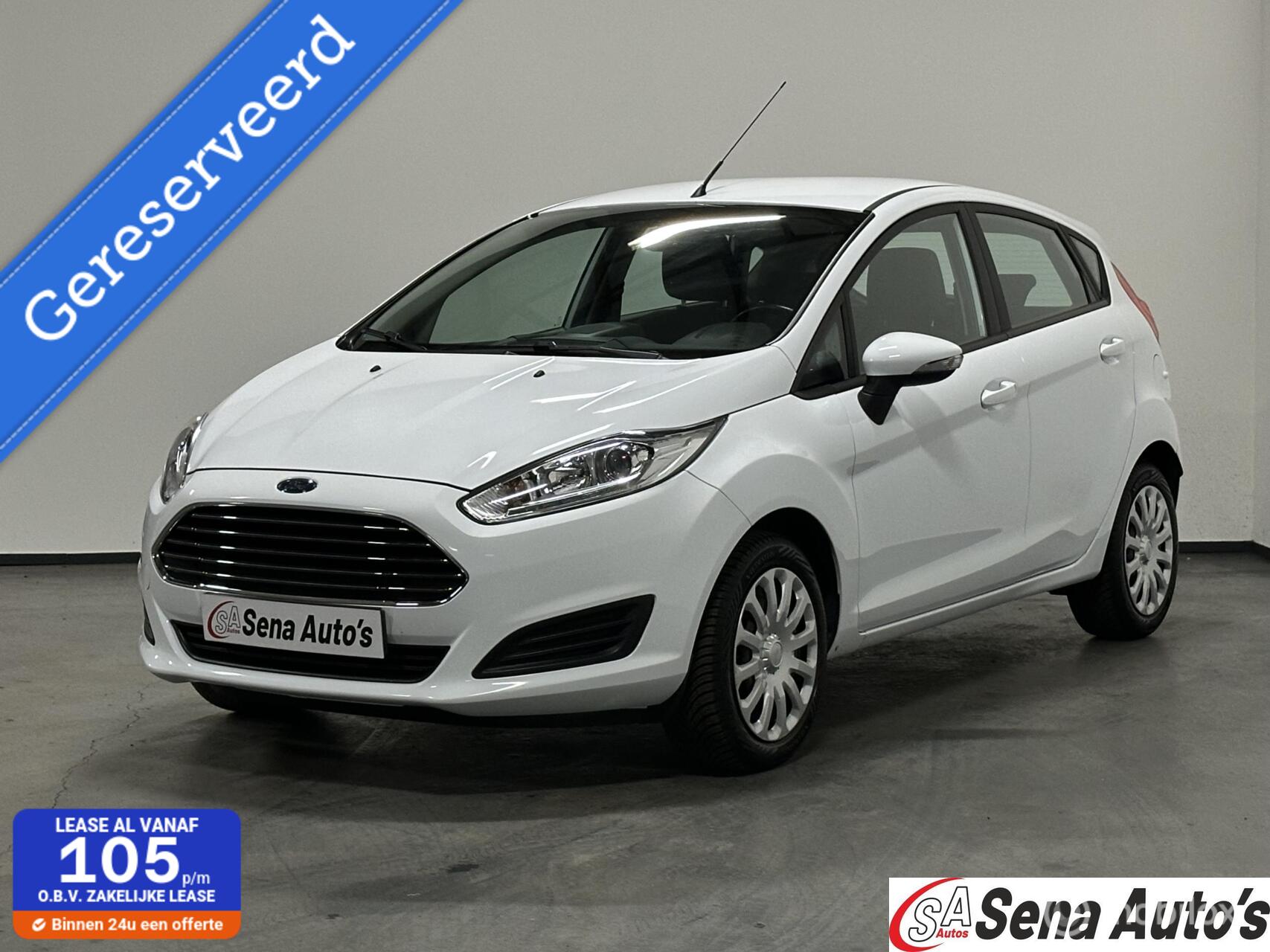 Ford Fiesta 1.0 Style/ Navi/Airco/ 87000 km/Trekhaak 2016 - voorkant
