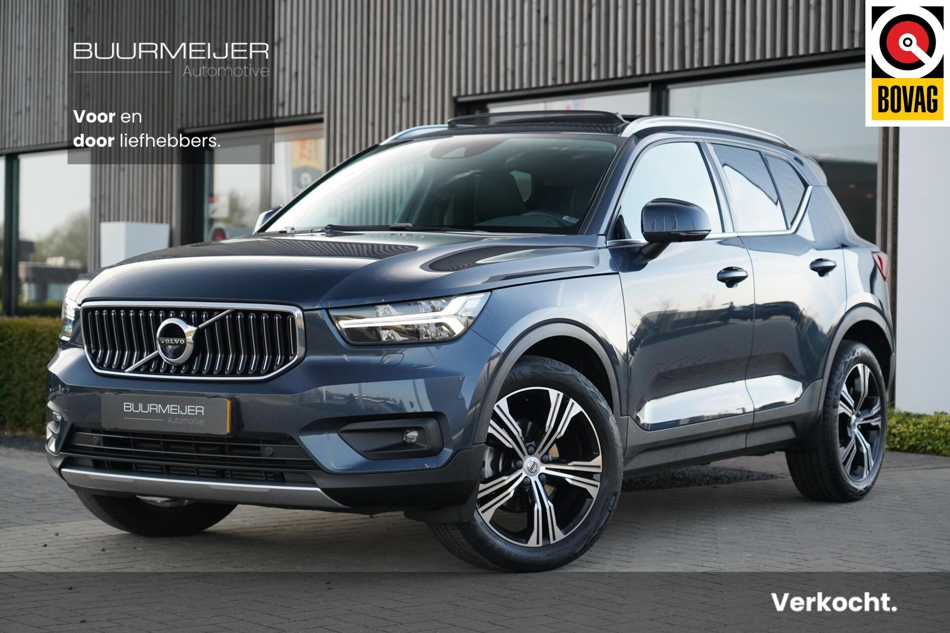 Volvo XC40 1.5 T2 Inscription | Dealer onderhouden | Panoramisch schuif/kanteldak | Stoel & stuurwielverwarming | 360 graden camera | Trekhaak | Harman Kardon | Apple CarPlay | Elektrisch verstelbare stoelen | Leder | 2020 - voorkant