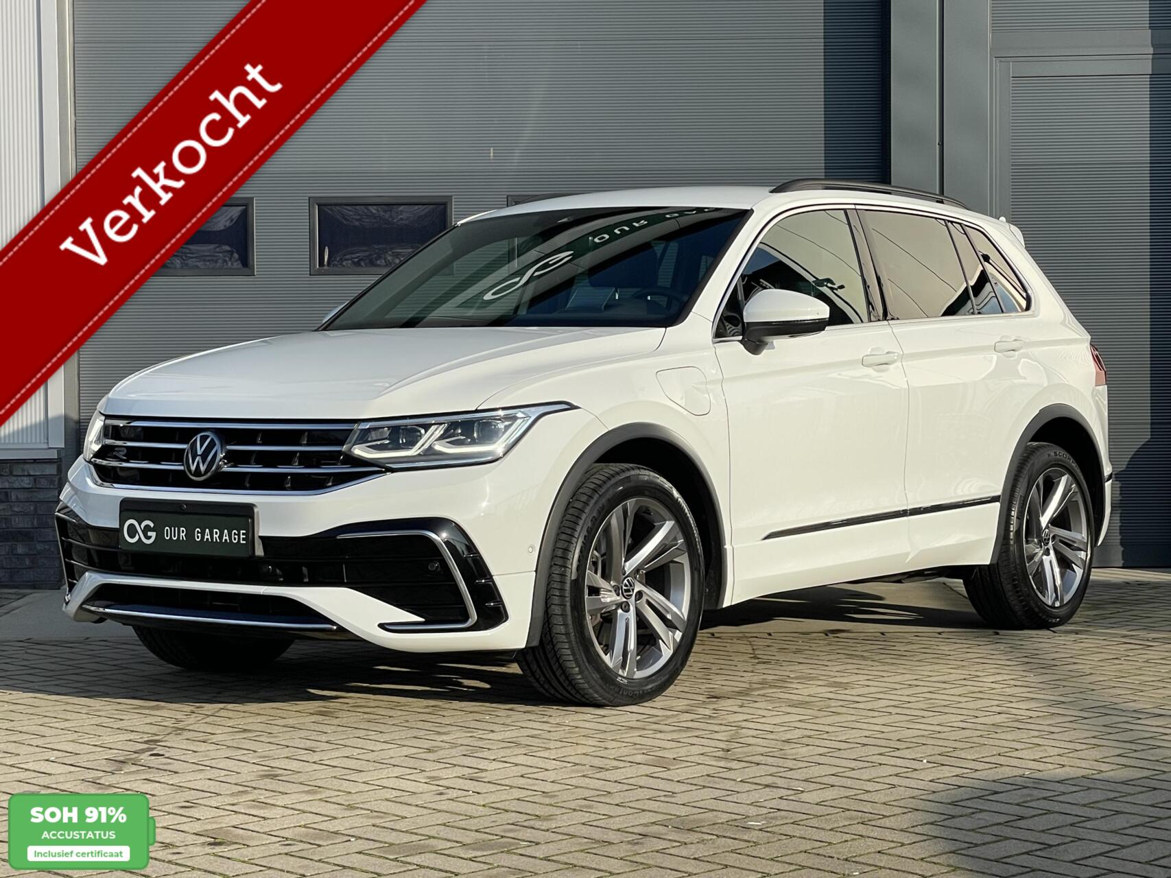 Volkswagen Tiguan 1.4 TSI eHybrid R-Line|360°|ACC|Trekhaak 2022 - voorkant