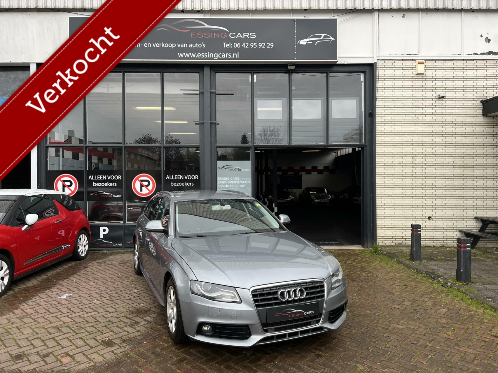Audi A4 Avant 2.0 TFSI Pro Line trekhaak nap LED 2009 - voorkant