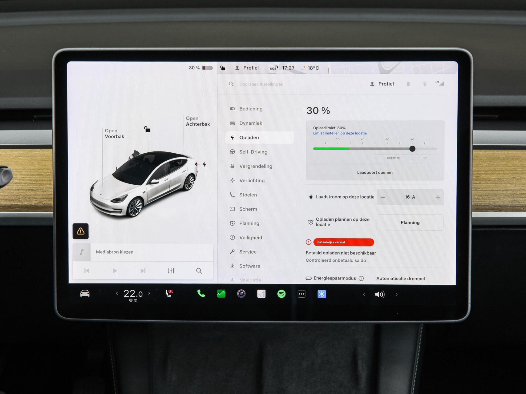 Foto van Tesla Model 3