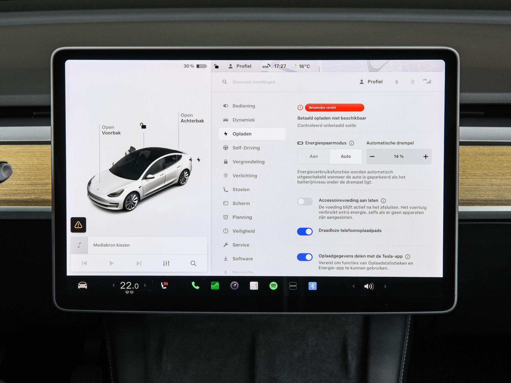 Foto van Tesla Model 3