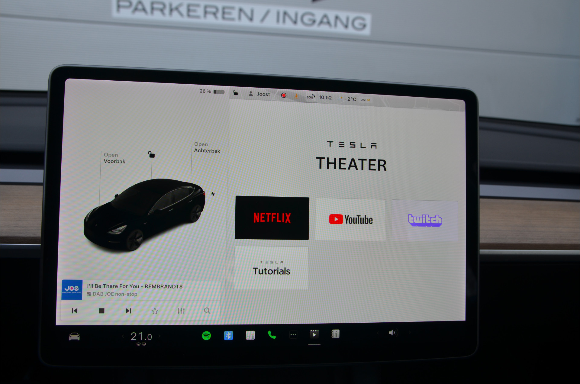 Foto van Tesla Model 3