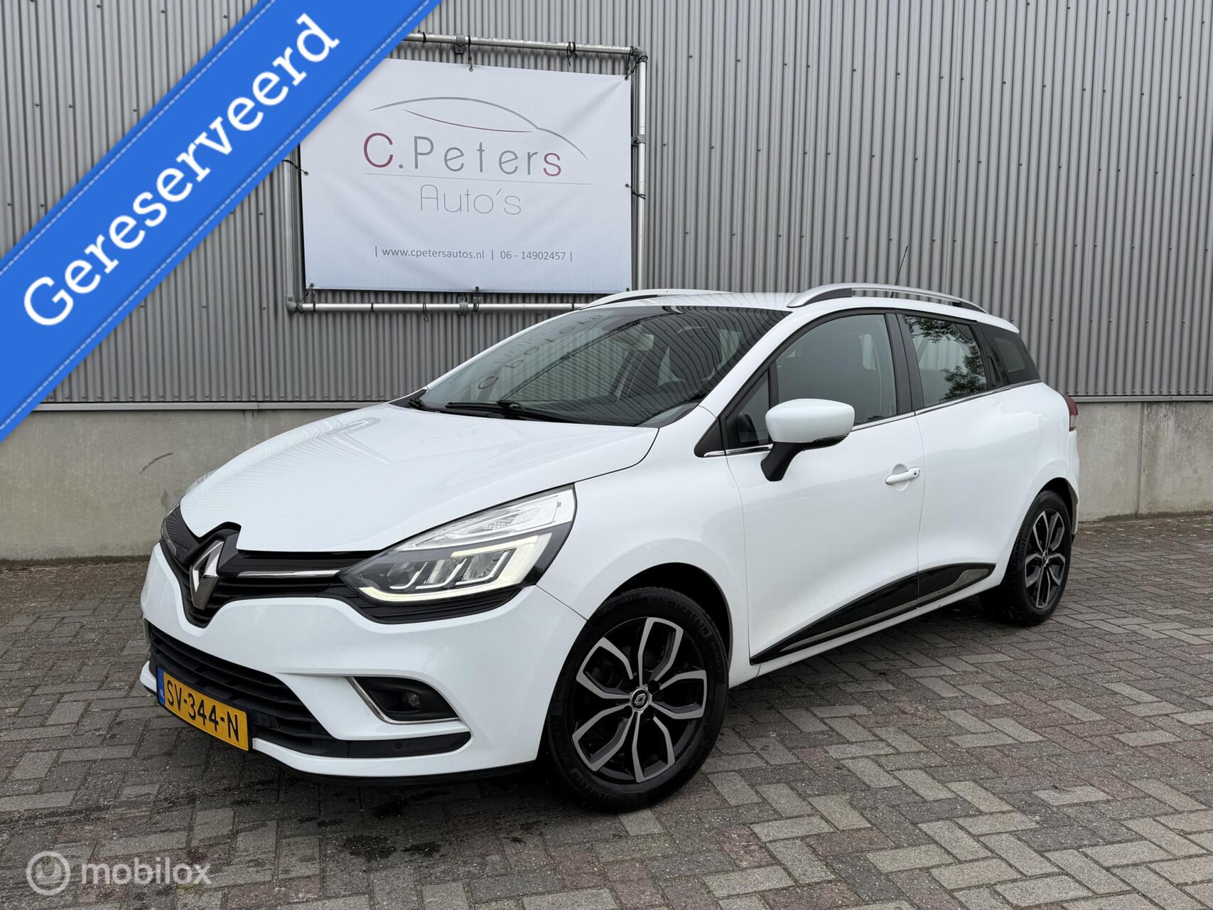 Renault Clio 0.9 TCe Intens 2018 / LED koplampen / Camera / Trekhaak / Climate / Dealeronderhouden NAP 2018 - voorkant