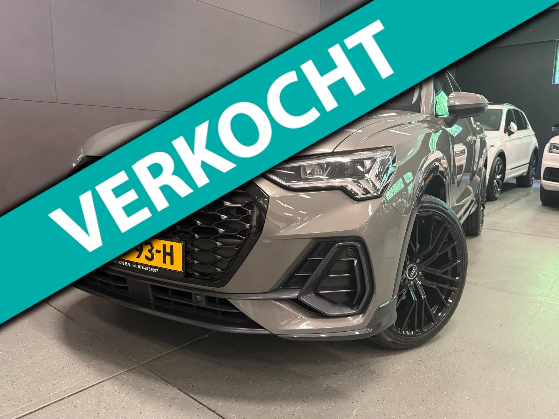 Audi Q3 Sportback 35 TFSI S-LINE BLACK-LINE 20'' NAVI/DAB/V-COCKPIT/CAM/A-CRUISE/ECC/PDC/// 2022 - voorkant