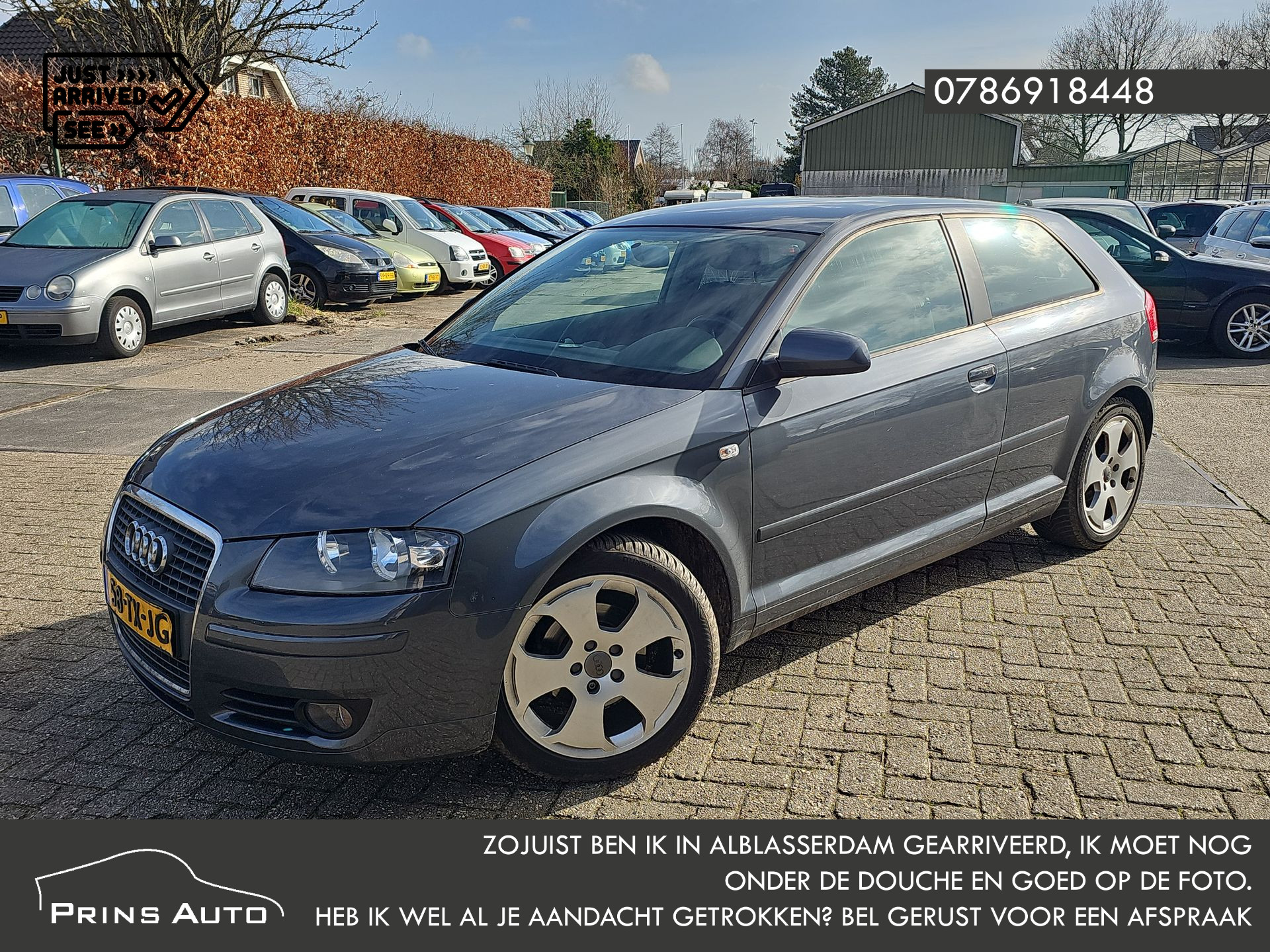 Audi Audi A3 1.6 FSI Ambition Pro Line 2007 - voorkant
