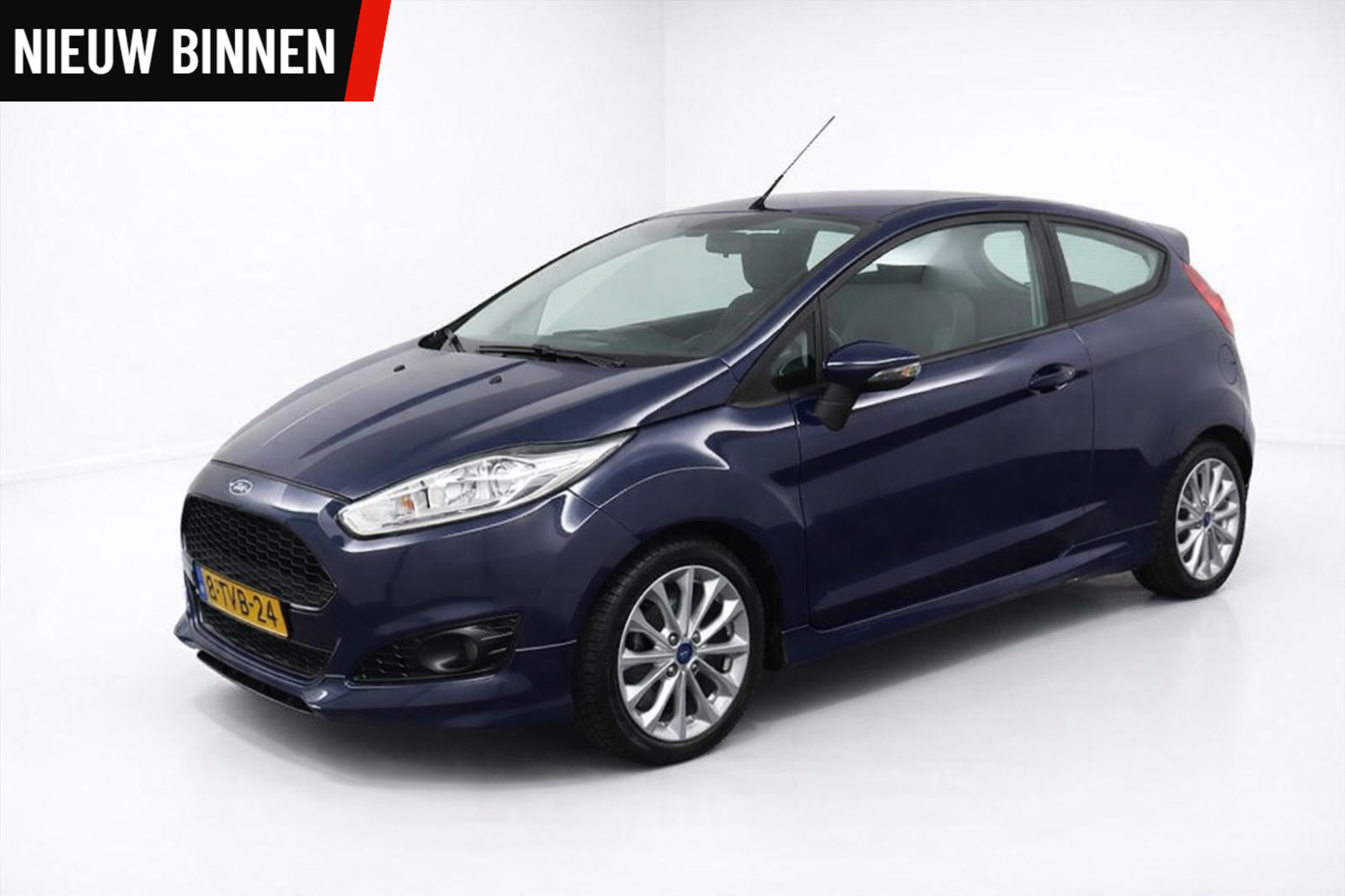 Ford Fiesta 1.0 EcoBoost Sport - Airco - Velgen - Nette auto 2014 - voorkant