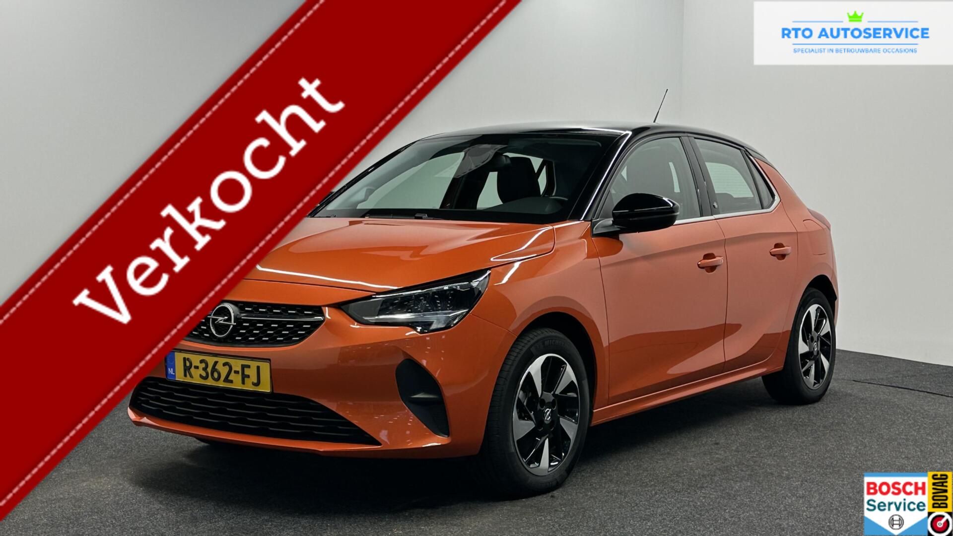 Opel Corsa Elegance 50 kWh 3 FASE SOH 92% NAVI CARPLAY ECC CRUISE LM. 2022 - voorkant