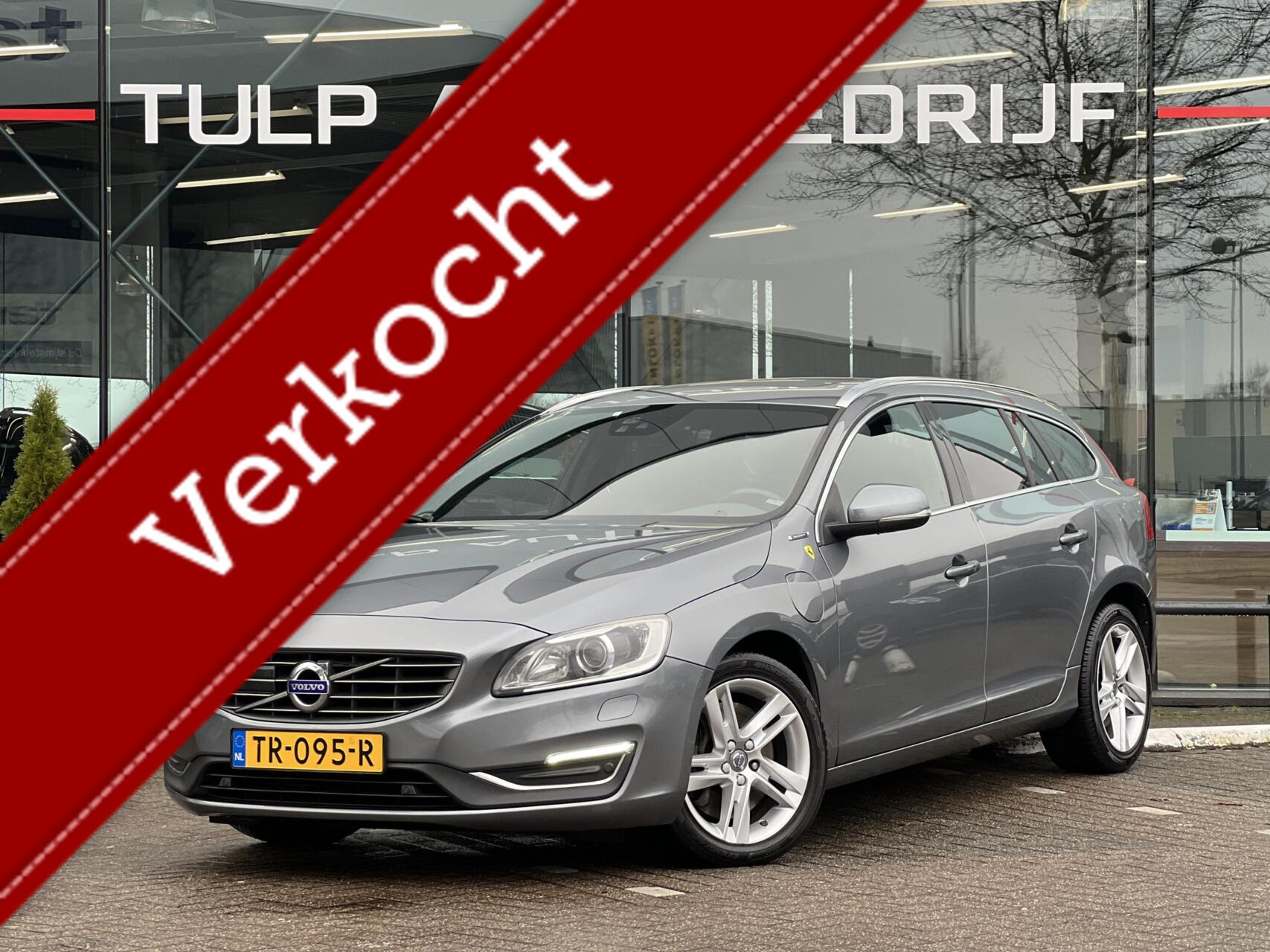 Volvo V60 2.4 D6 AWD Plug-In Hybrid Summum Mooi! Goed onderhouden 2016 - voorkant