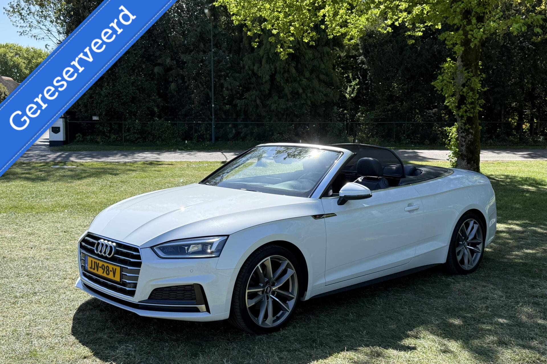 Audi A5 Cabriolet 40 TFSI Sport S Line Edition 2018 - voorkant