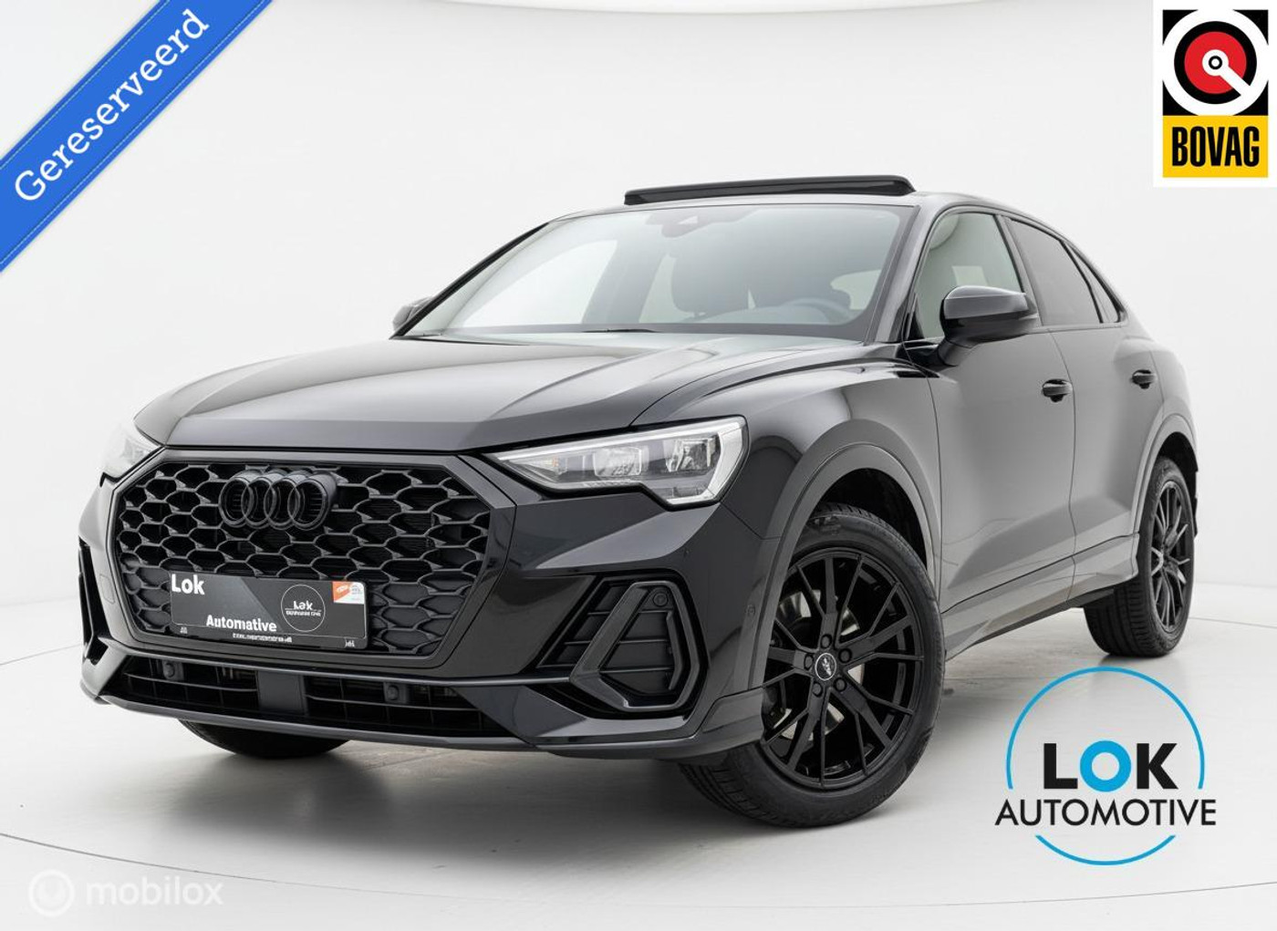 Audi Q3 Sportback 45 TFSI e S Edition PANO|SFEER|LEDER|CAMERA 2021 - voorkant