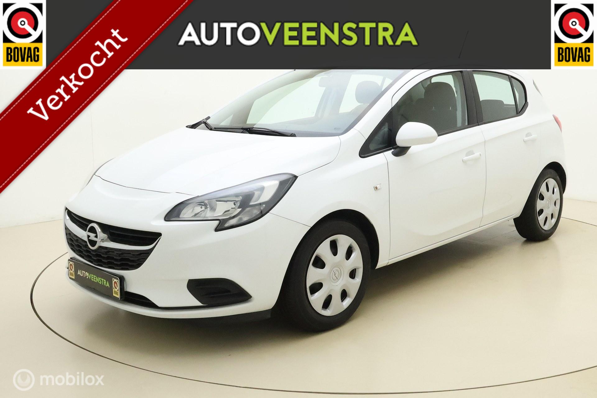 Opel Corsa 1.4 Edition|STOEL/STUUR VERW.|CRUISE|AIRCO| 2017 - voorkant