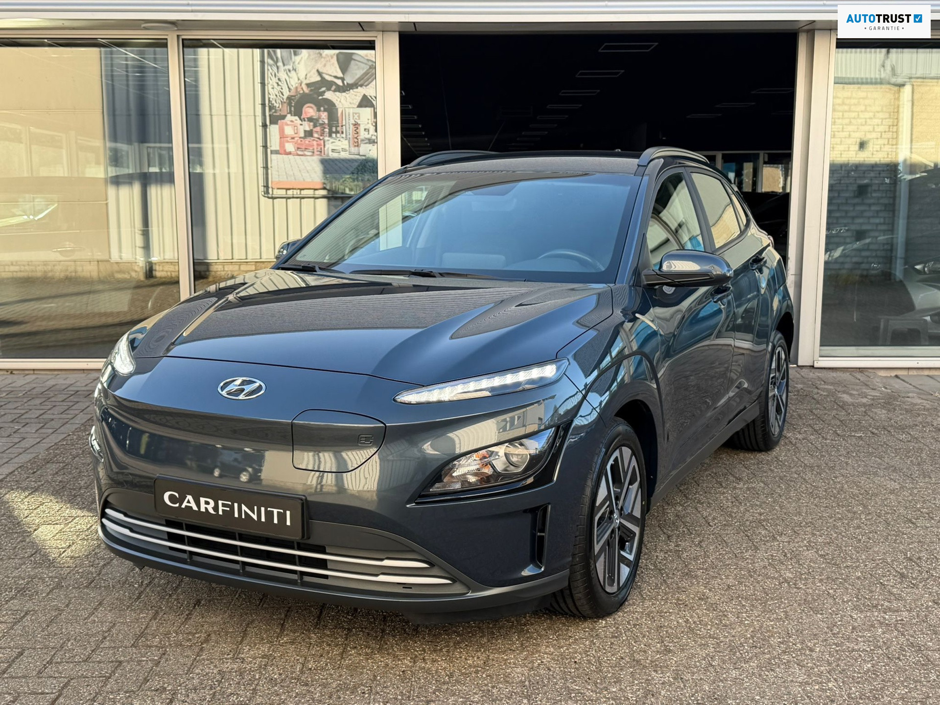 Hyundai Kona EV Fashion 39 kWh | Navi-Carplay | Clima | Camera | Cruise | 17". 2022 - voorkant