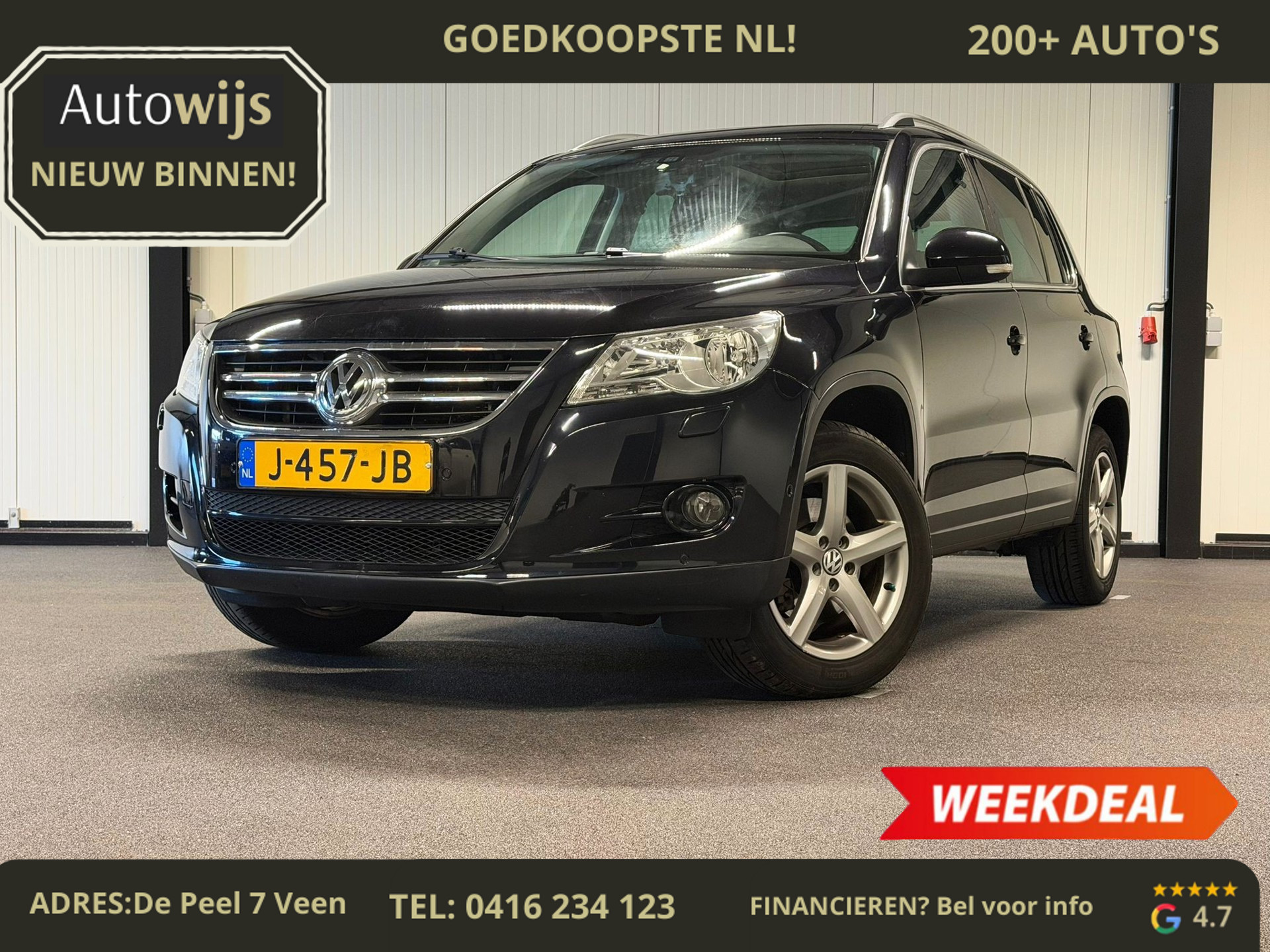 Volkswagen Tiguan 1.4 TSI Sport&Style|PANO|NL AUTO|150PK|PDC 2010 - voorkant