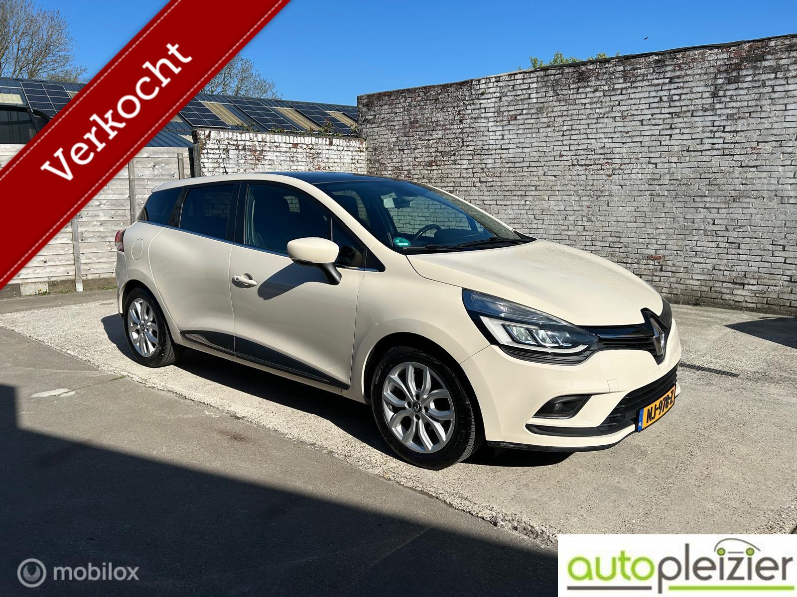 Renault Clio 1.2 TCe EDC Intens|Trekhaak|Panorama| 2016 - voorkant