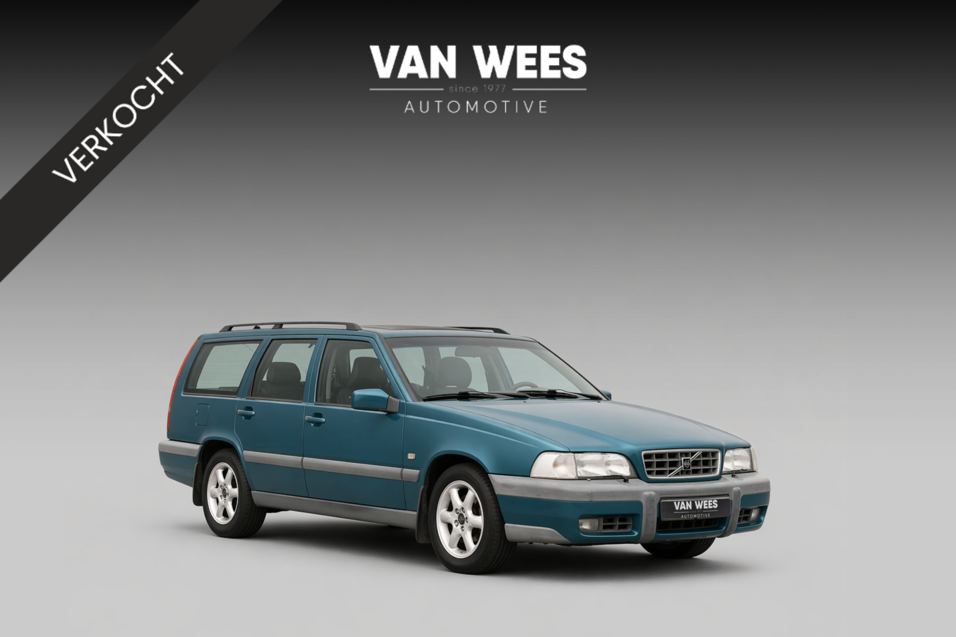 Volvo V70 2.5 T AWD Luxury | 193 pk | 5 cilinder | Cruise control | Stoelverwarming | Half leer | Dakrails | Airco | Mistlampen | Koplampreiniging | Origineel 1998 - voorkant