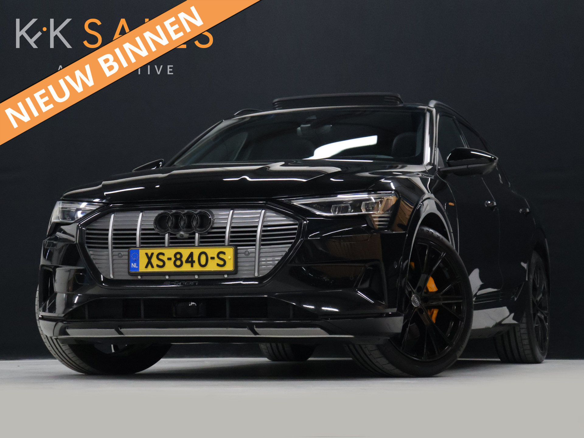 Audi Audi E-tron e-tron 55 quattro advanced 95 kWh 2019 - voorkant