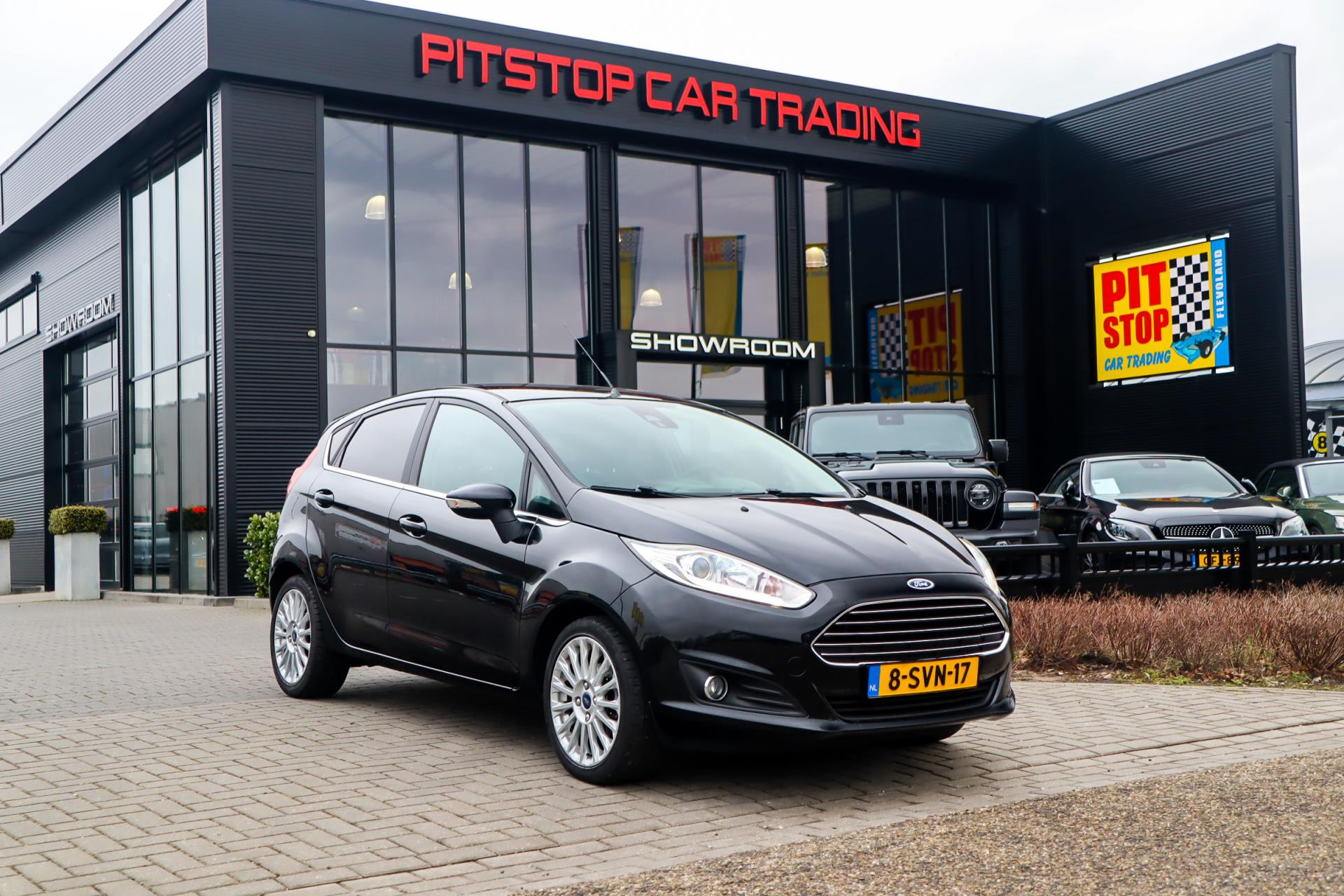 Ford Fiesta 1.0 EcoBoost Titanium, NL Auto, 101 PK, 2013 - voorkant