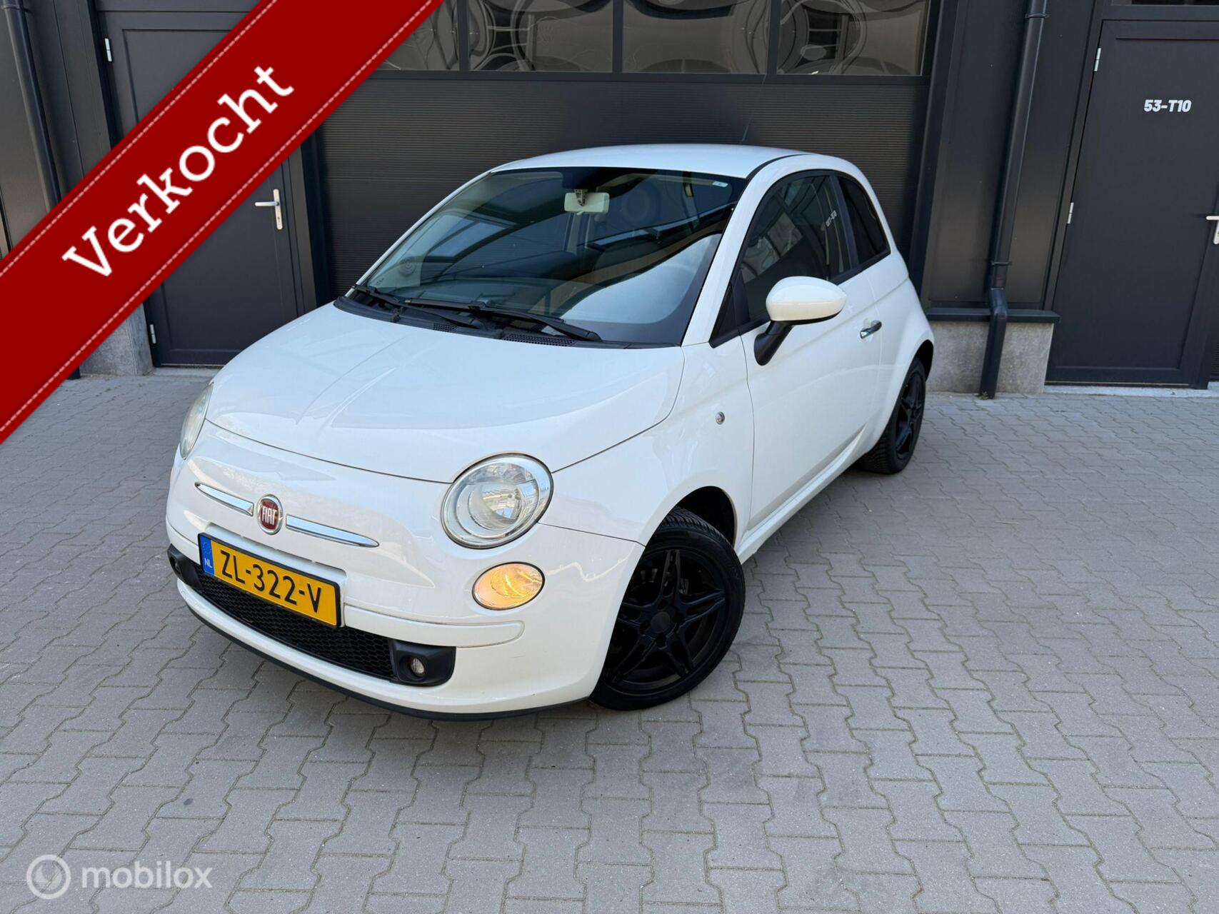 Fiat Fiat 500 1.2 Naked Distr Riem vv Airco APK 04-27 Clima 2008 - voorkant