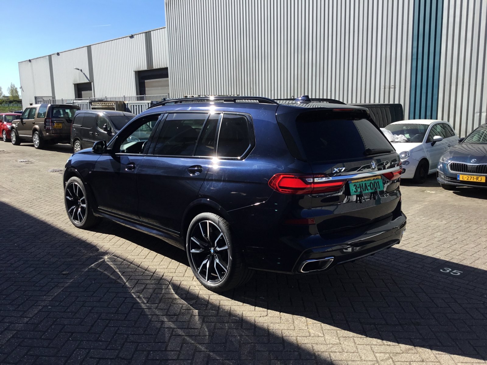 Inspectiefoto van BMW X7
