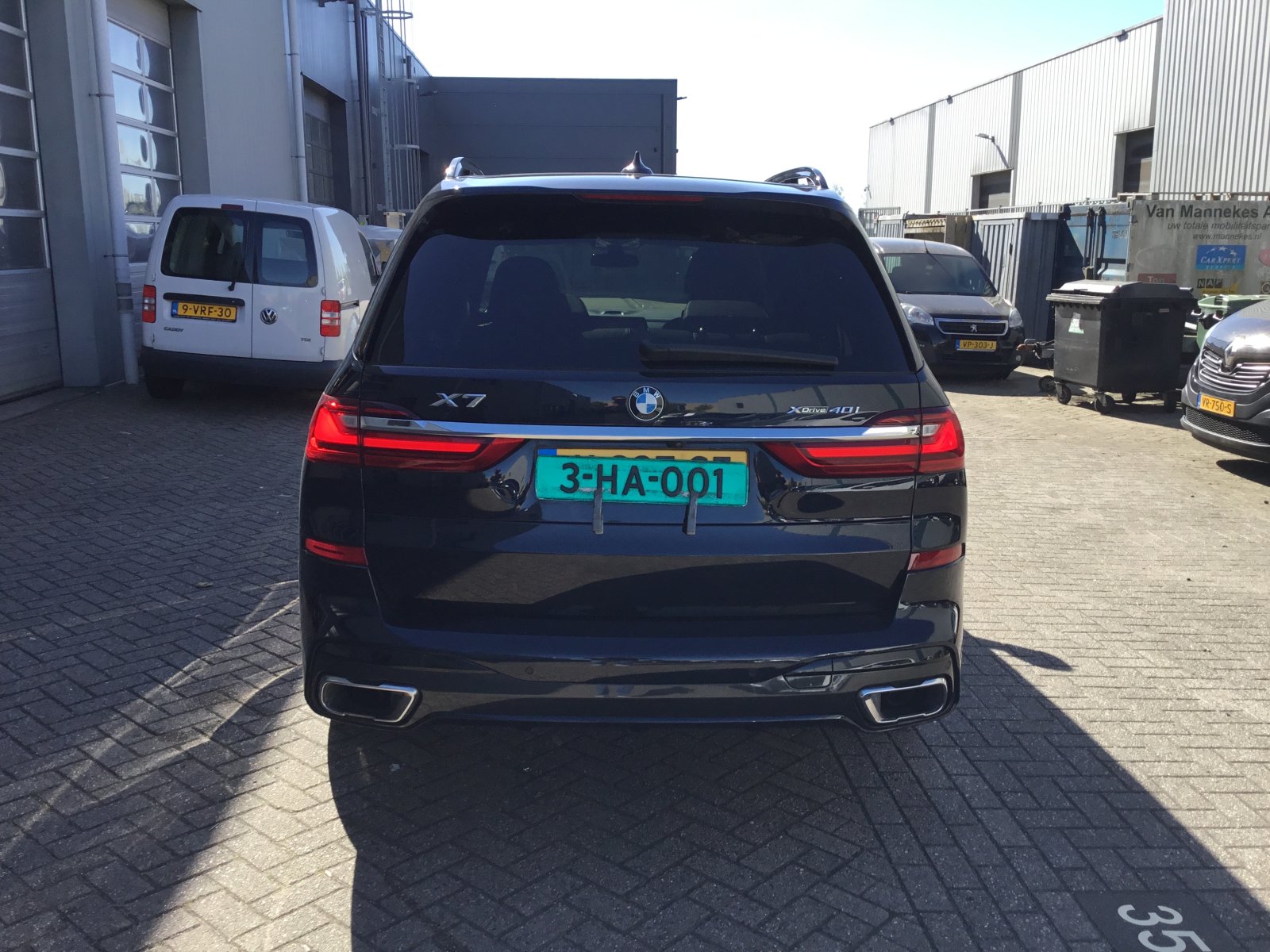 Inspectiefoto van BMW X7