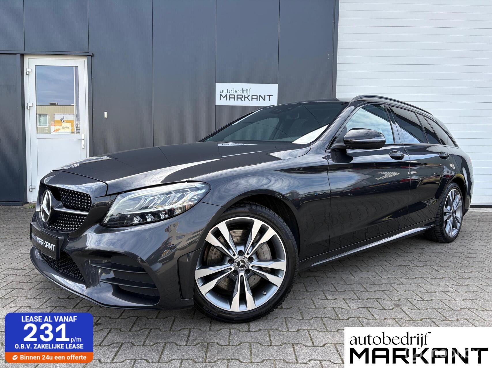 Mercedes-Benz C 300 E 300-e Business Solution AMG Limited 2020 - voorkant