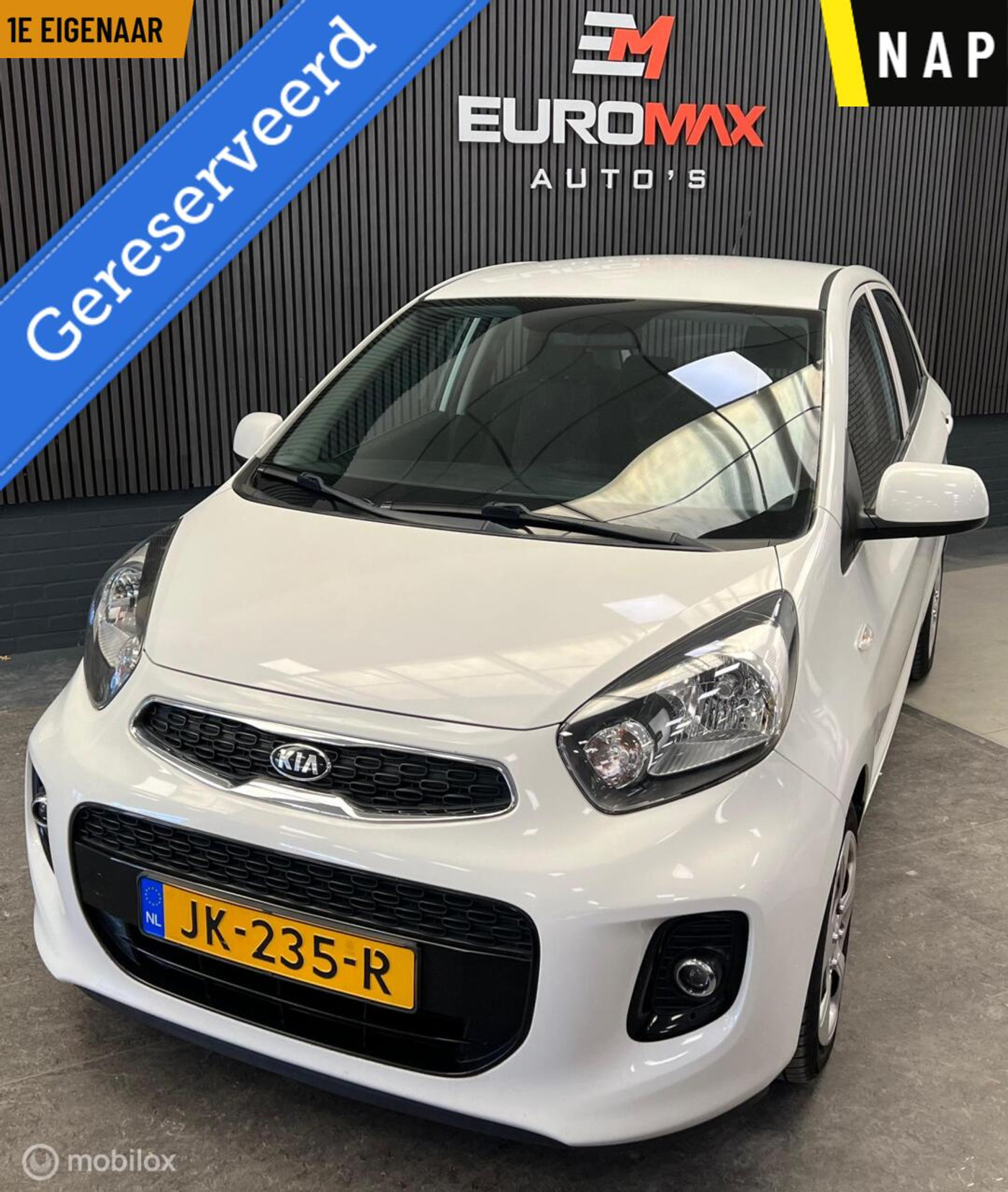 Kia Picanto 1.0 CVVT ComfortLine 1e Eigenaar - NAP - Airco 2016 - voorkant