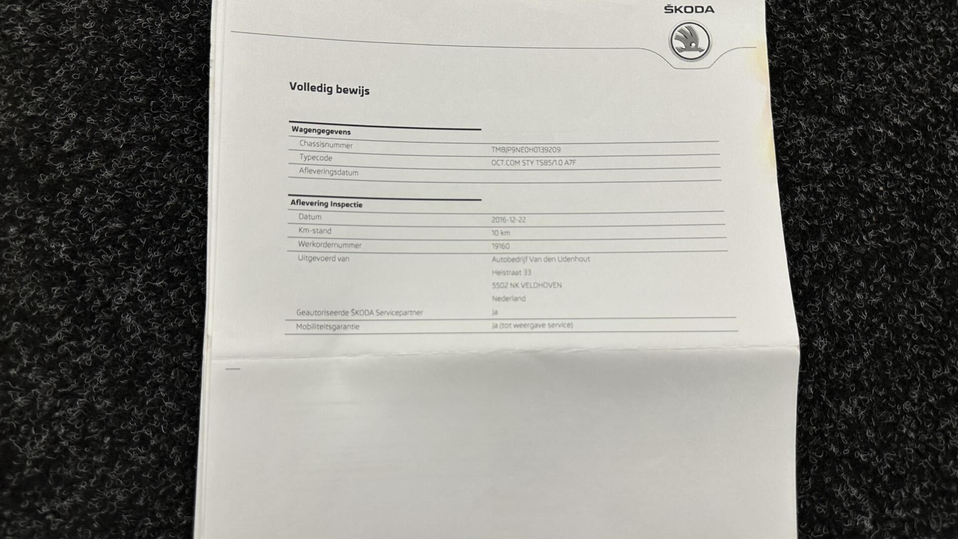 Foto van Skoda Octavia