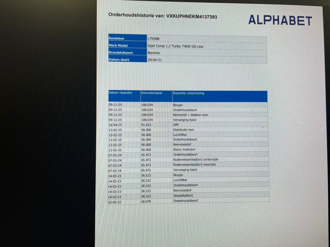 Foto van Opel Corsa