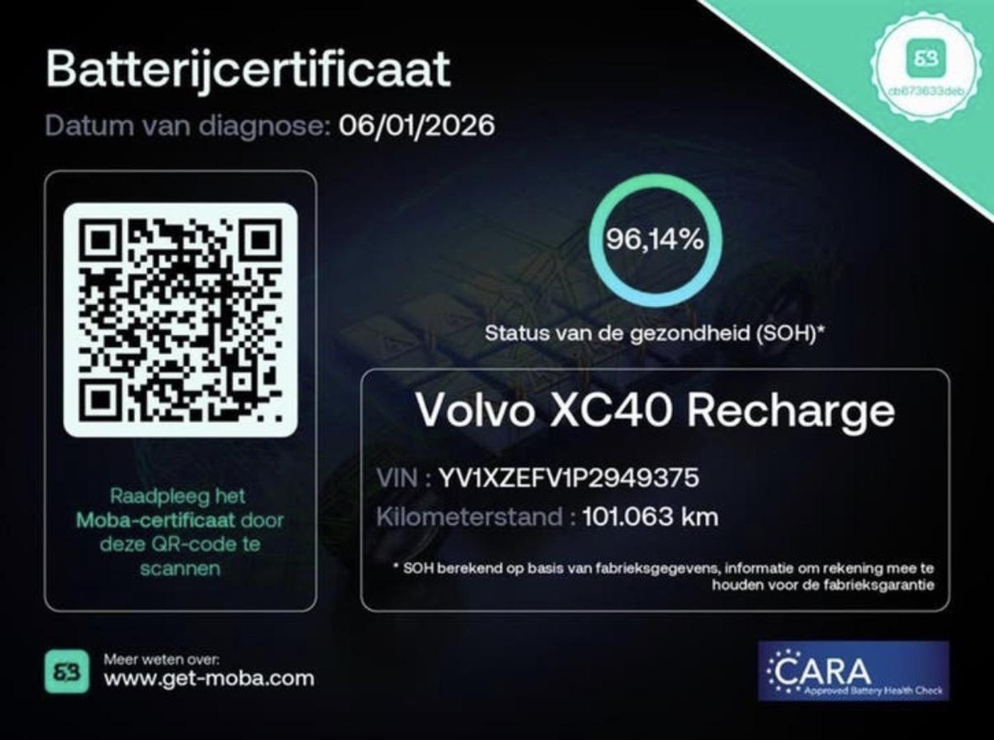 Foto van Volvo XC40