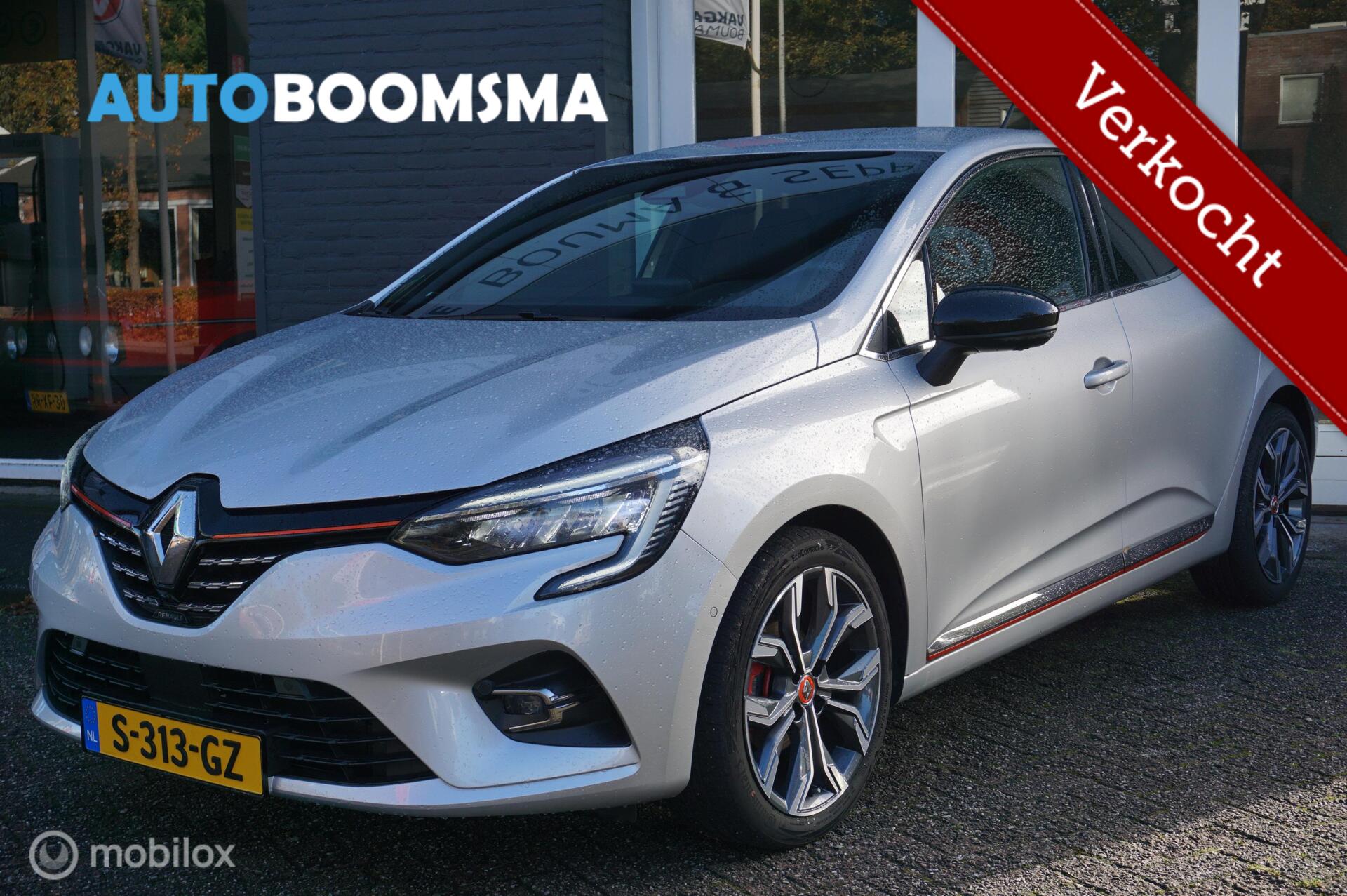 Renault Clio 1.0 TCe 90pk Intens Clima Cruise Led 17"Velgen 2020 - voorkant