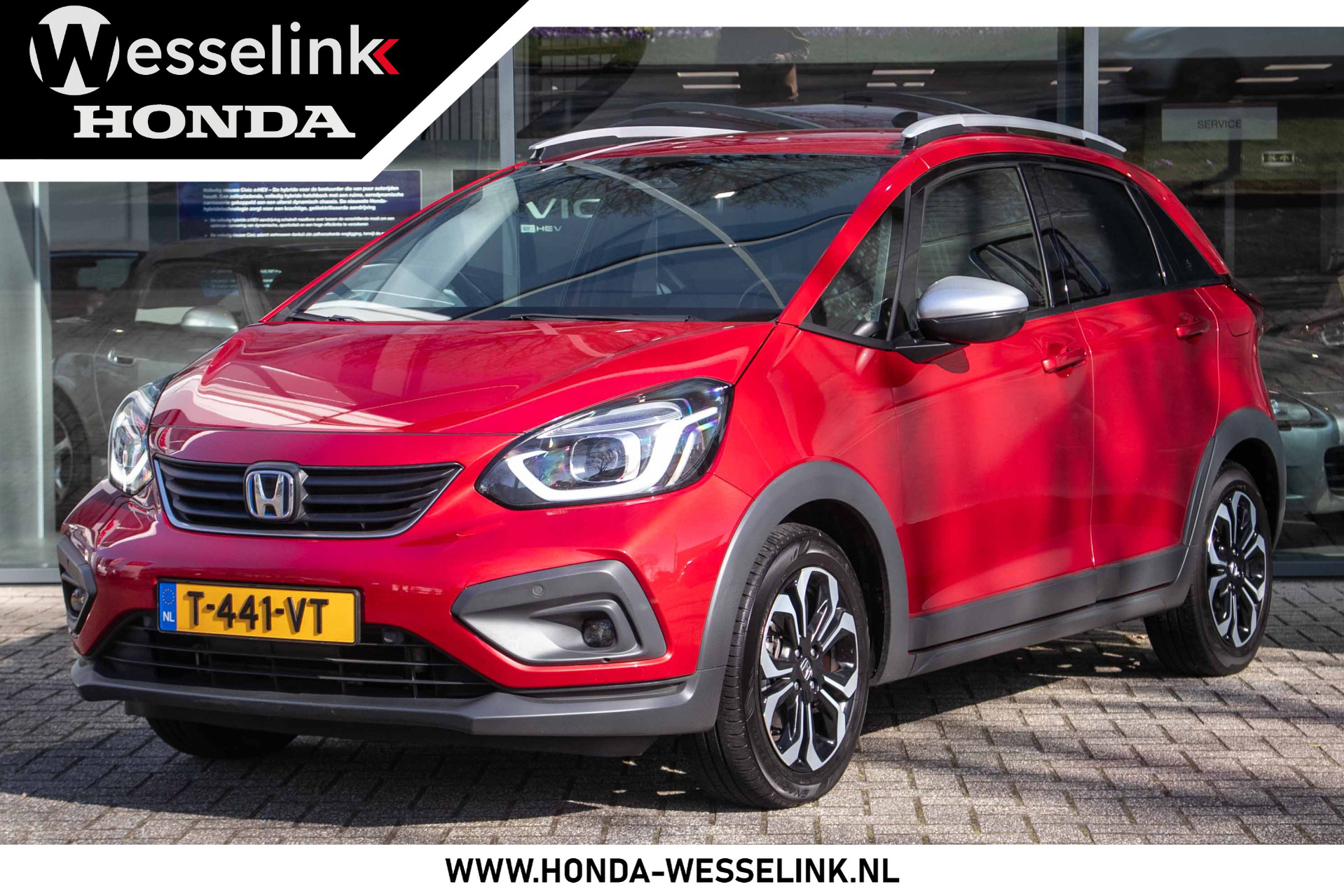 Honda Jazz 1.5 e:HEV Crosstar 2021 - voorkant