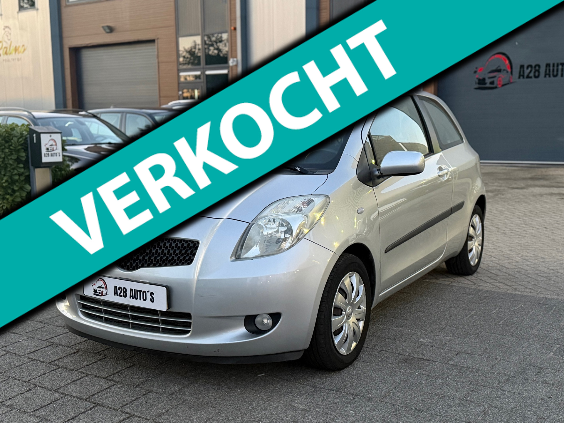 Toyota Toyota Yaris 1.3 VVTi Sol MMT | Automaat | Airco | NAP| CarPlay | Nieuwe APK 2007 - voorkant