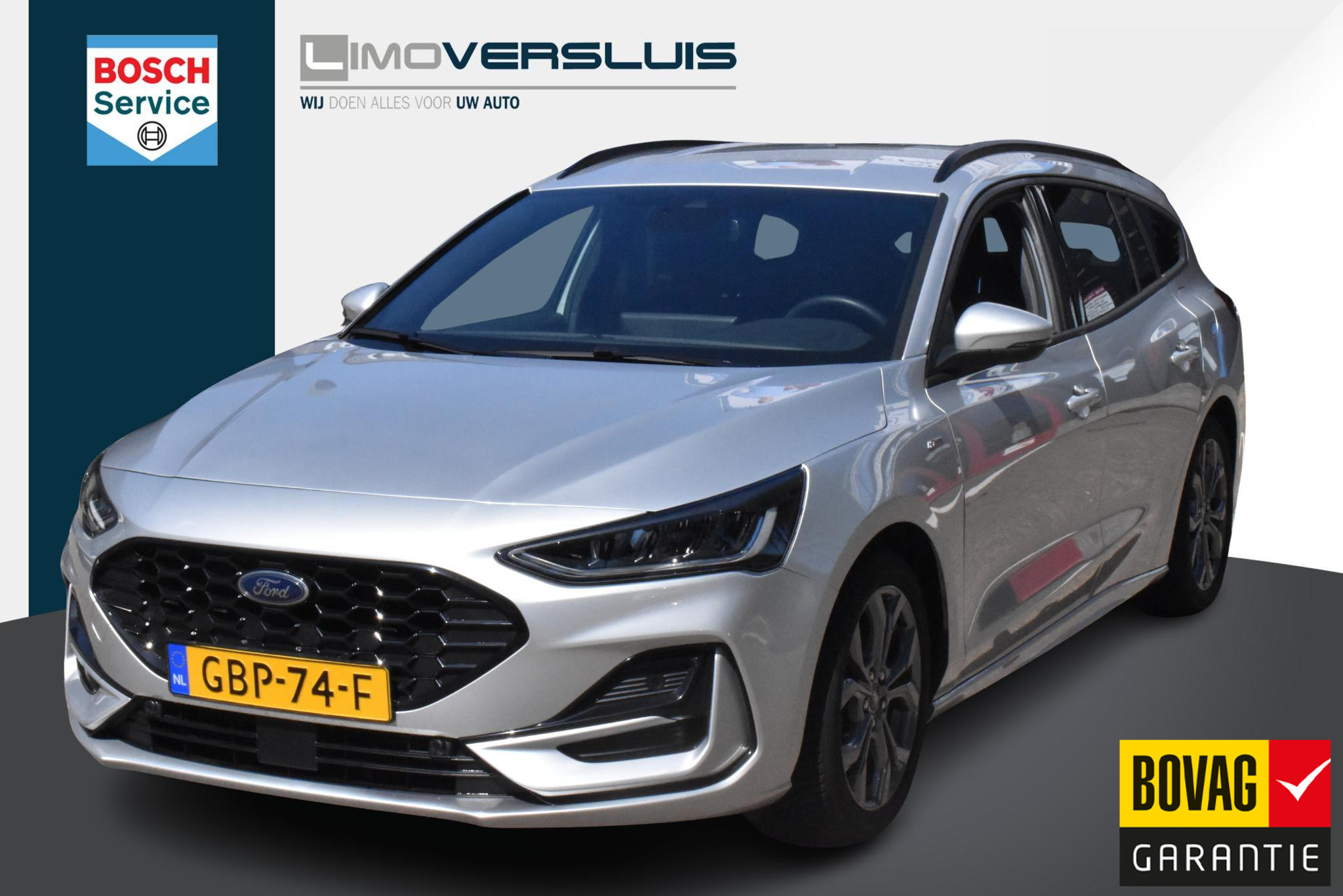 Ford Focus 1.0 EcoBoost Hybrid ST Line 2024 - voorkant