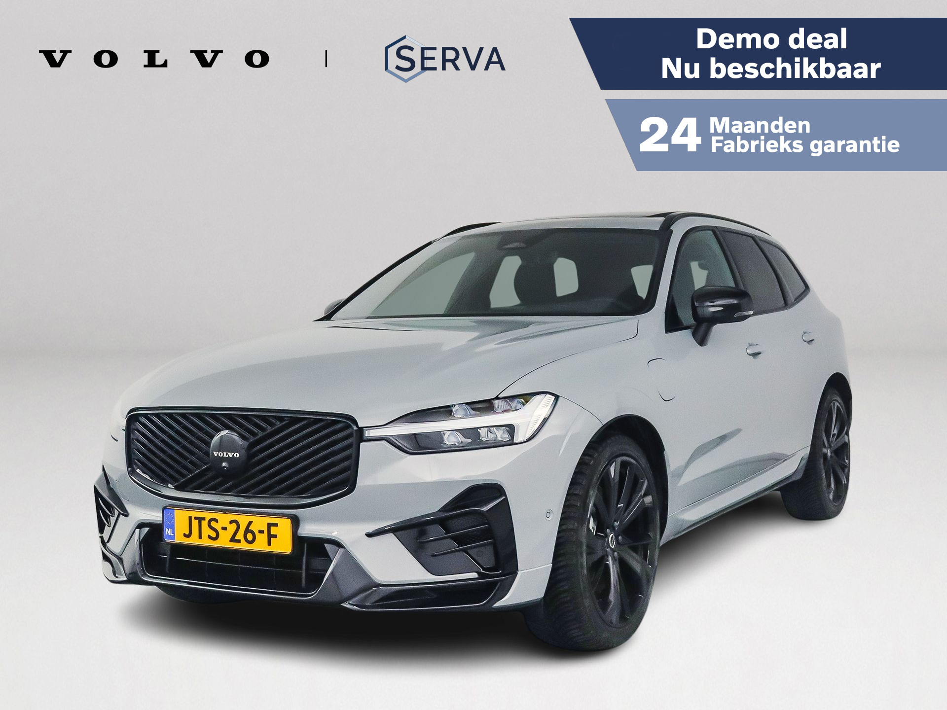 Volvo Xc60 T6 Plug-in hybrid AWD Plus Black Edition Heico Styling | Panoramadak | 360° camera | Head-up Display | Harman Kardon | Stoel- en Stuurverwarming | Trekhaak 2026 - voorkant