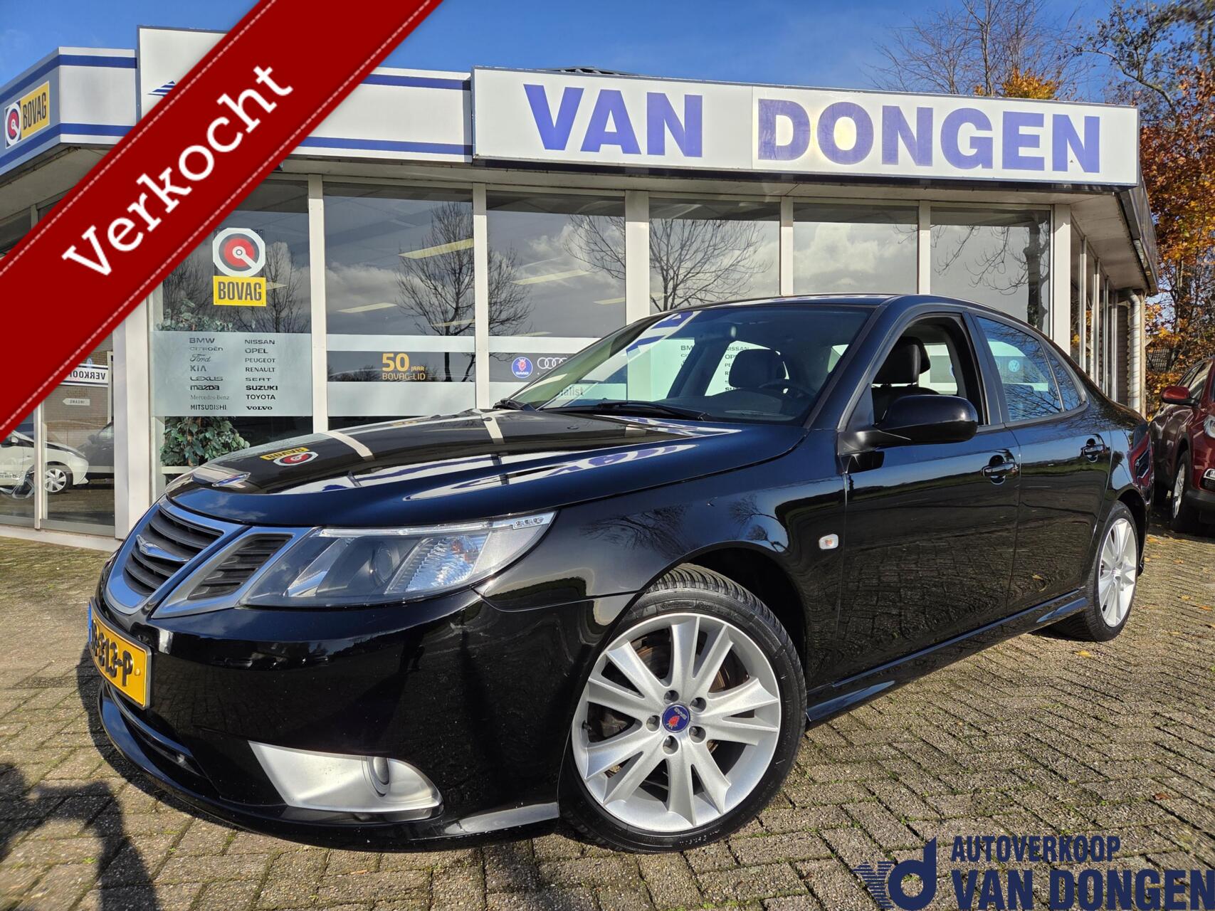 Saab Saab 9-3 1.8t Vector | Trekhaak / Dealer onderhouden | 150PK / 2010 2010 - voorkant