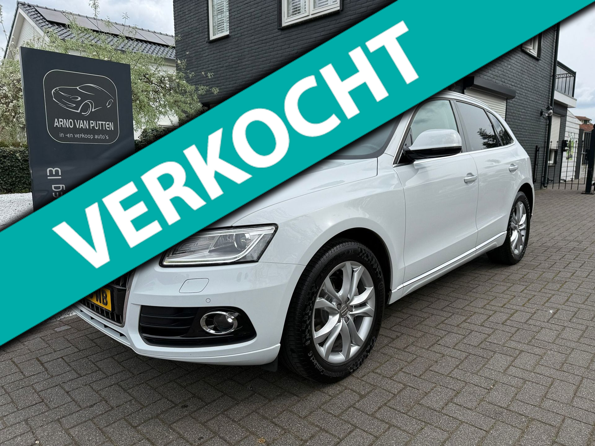 Audi Q5 2.0 TDI quattro / B&O / Led /Cruise /Airco / electr klep 2015 - voorkant